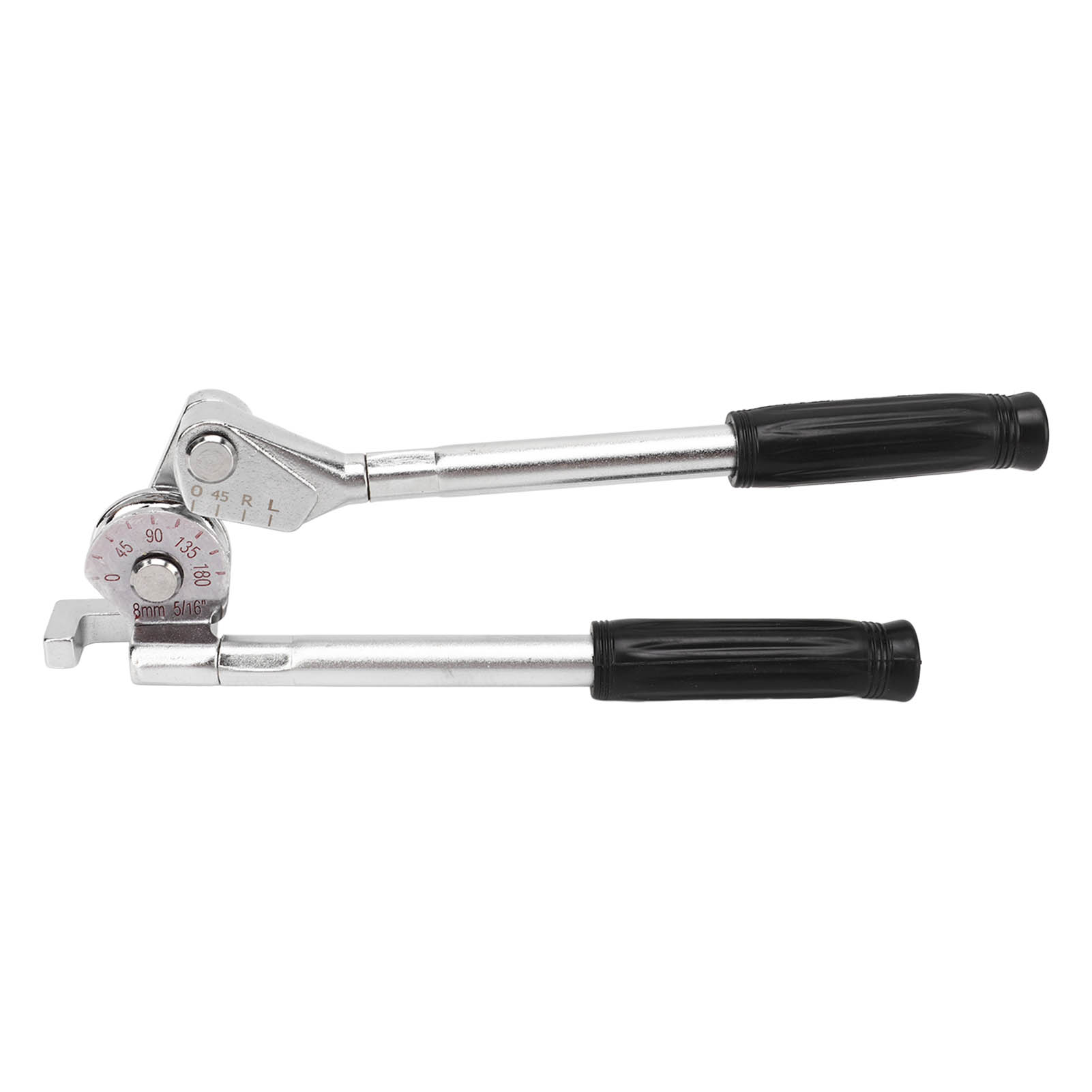 Toivize 8 Mm (5/16") Rohrbieger Aus Aluminiumlegierung, Einstellbarer Winkel 0-180° Für Kupfer Und Stahl