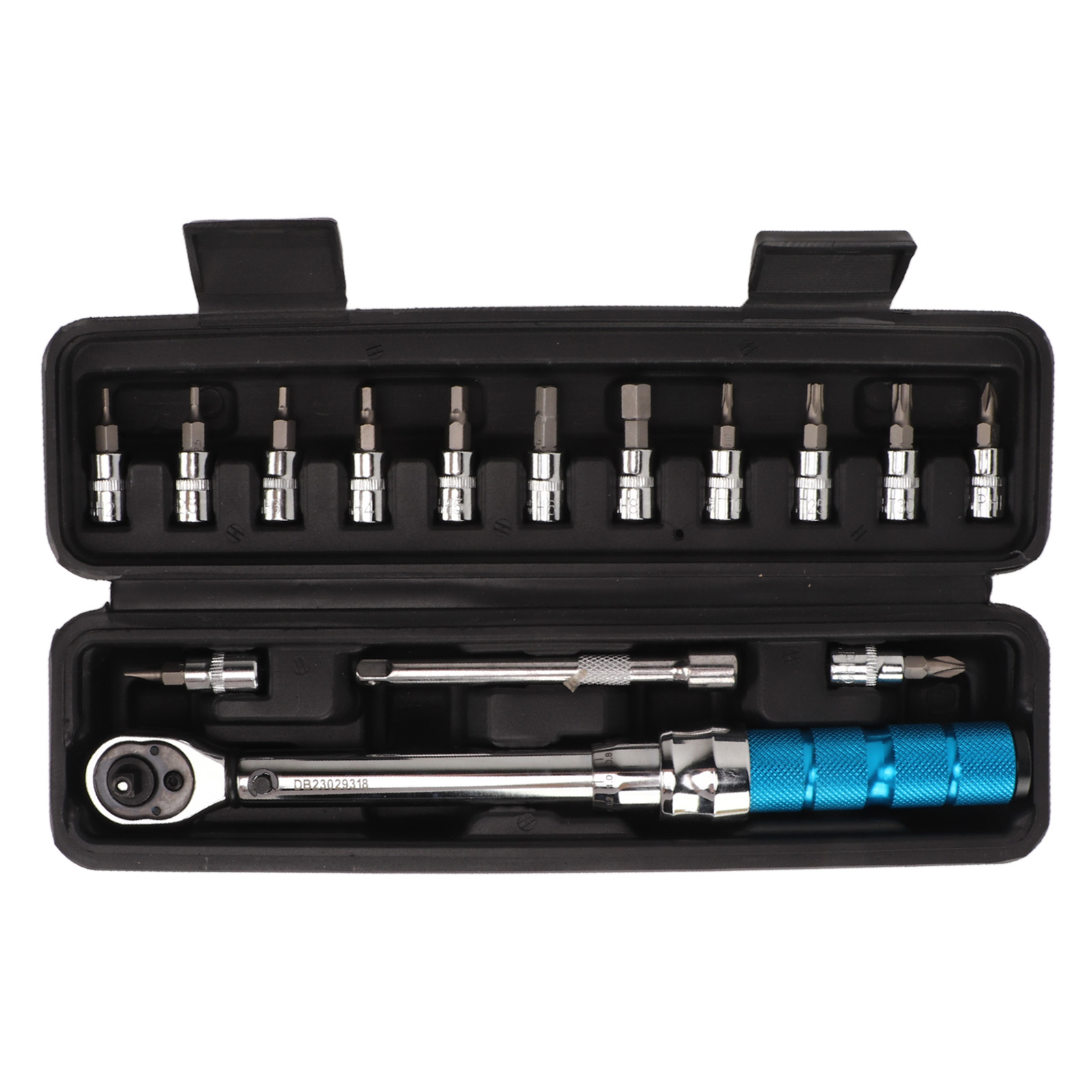 1/4"-drehmomentschlüssel Toivize 2–24 Nm, Chrom-vanadium-stahl, 15-teiliges Set, Lasergenaue Präzision, Hörbares Klicken