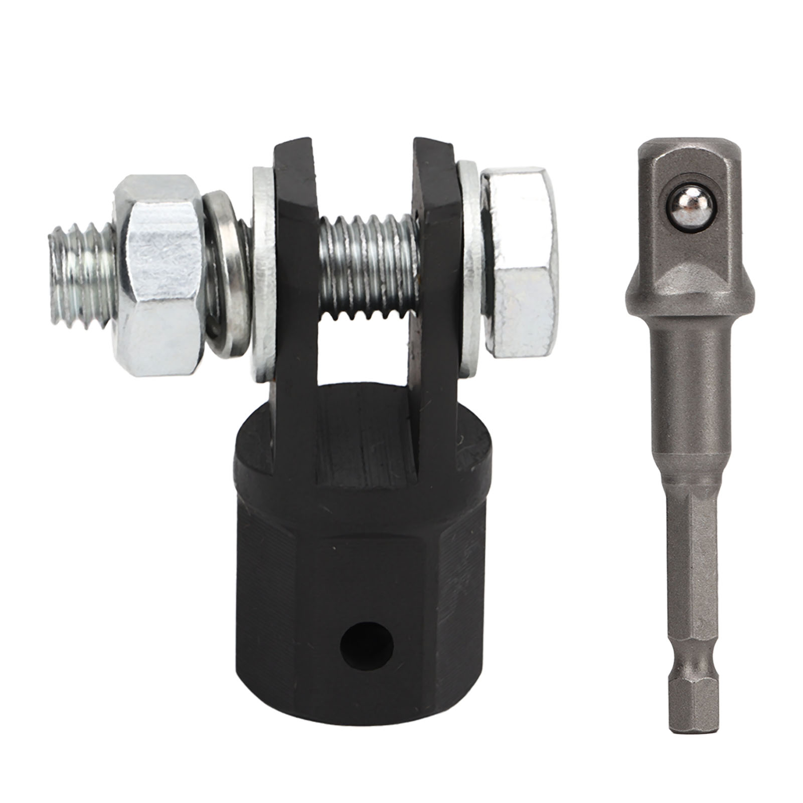 Toivize 1/2" Scherenwagenheberadapter Aus Chrom-vanadium-stahl, Kompatibel Mit Doppellochring, Bohrerset Und Schnellhebebühne
