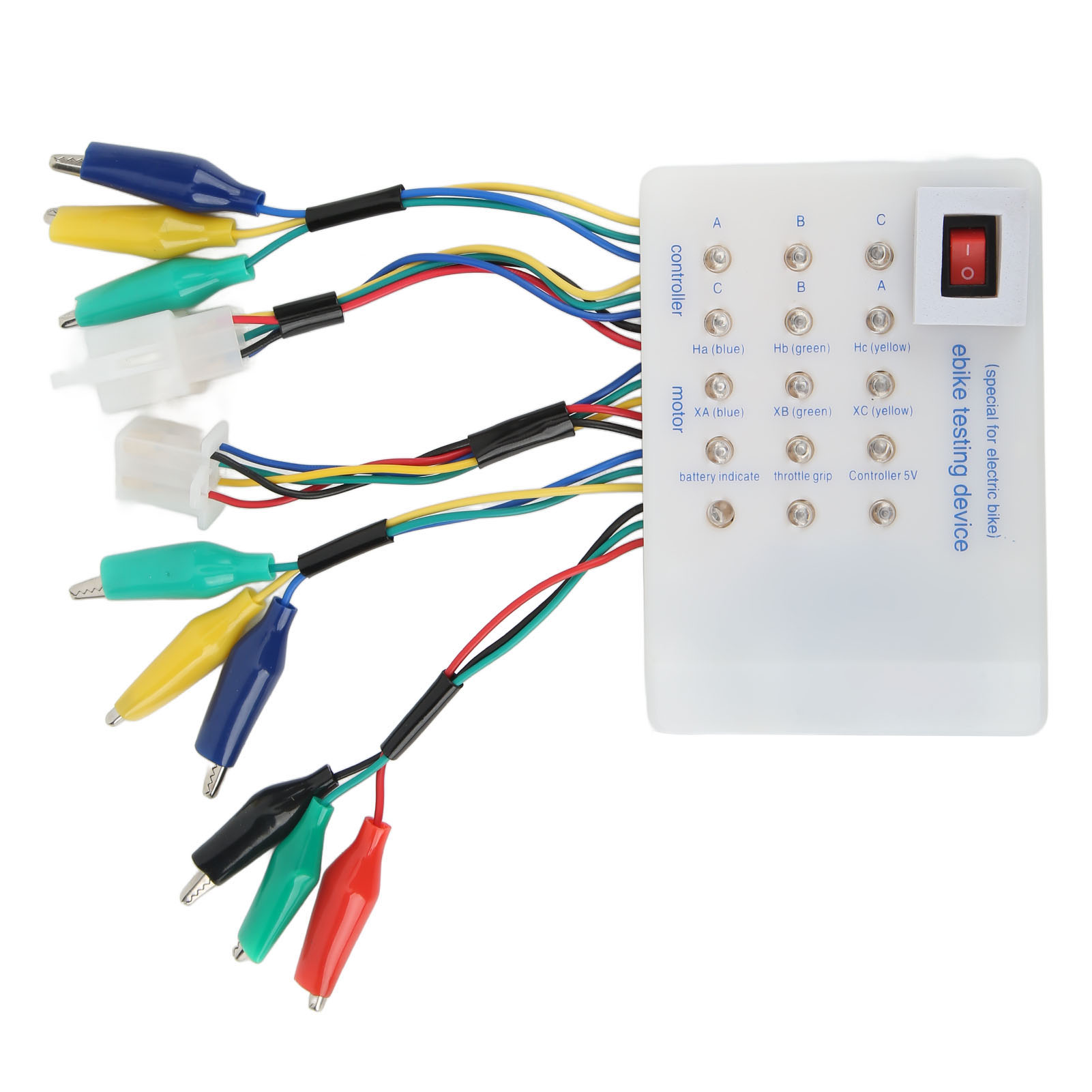 Toivize Universal 24-72v Brushless Motor Controller Tester: Schnelle Diagnose Von Phasen- Und Spulenprüfungen Für Elektrofahrräder