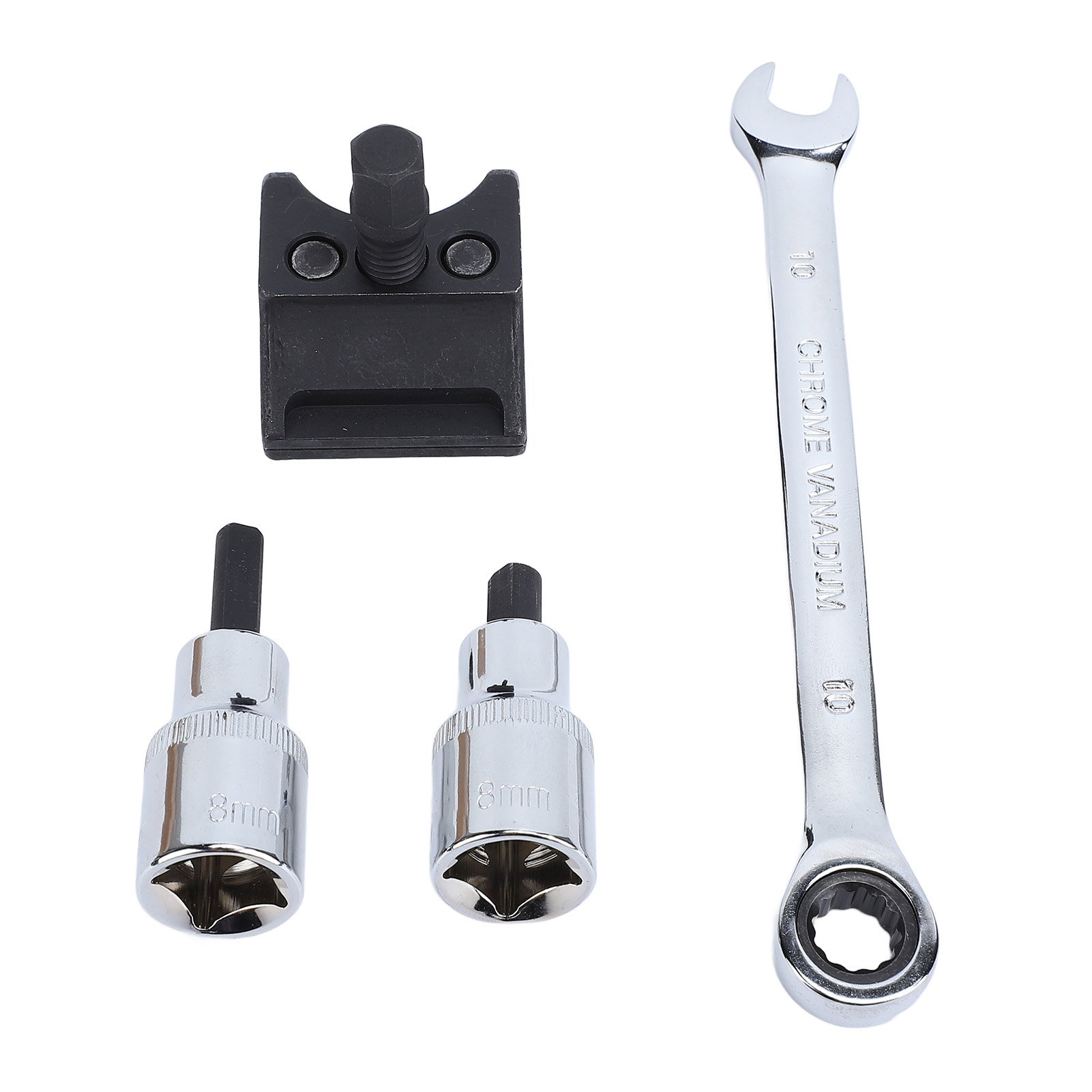 Toivize Universal-kugelgelenkabzieher, Robustes Metall, Mit 10-mm-schlüssel Und 2 X 8-mm-steckschlüsseln Zur Einfachen Demontage Der Fahrzeugaufhängung