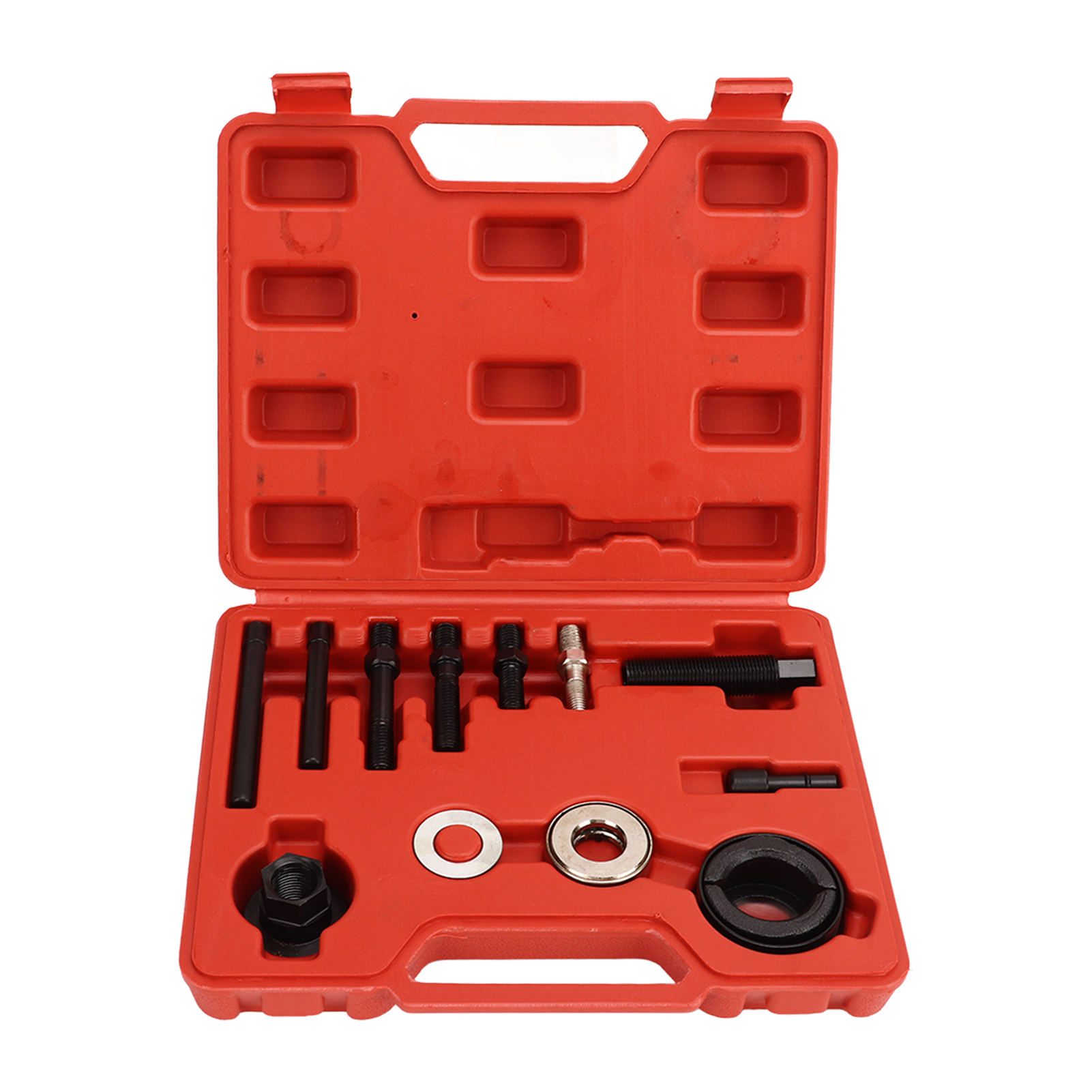 Vt01041 Universeller 14-teiliger Hochleistungs-ausbausatz Für Servolenkungsriemenscheiben Aus Kohlenstoffstahl Für Ford- Und Modular-motoren