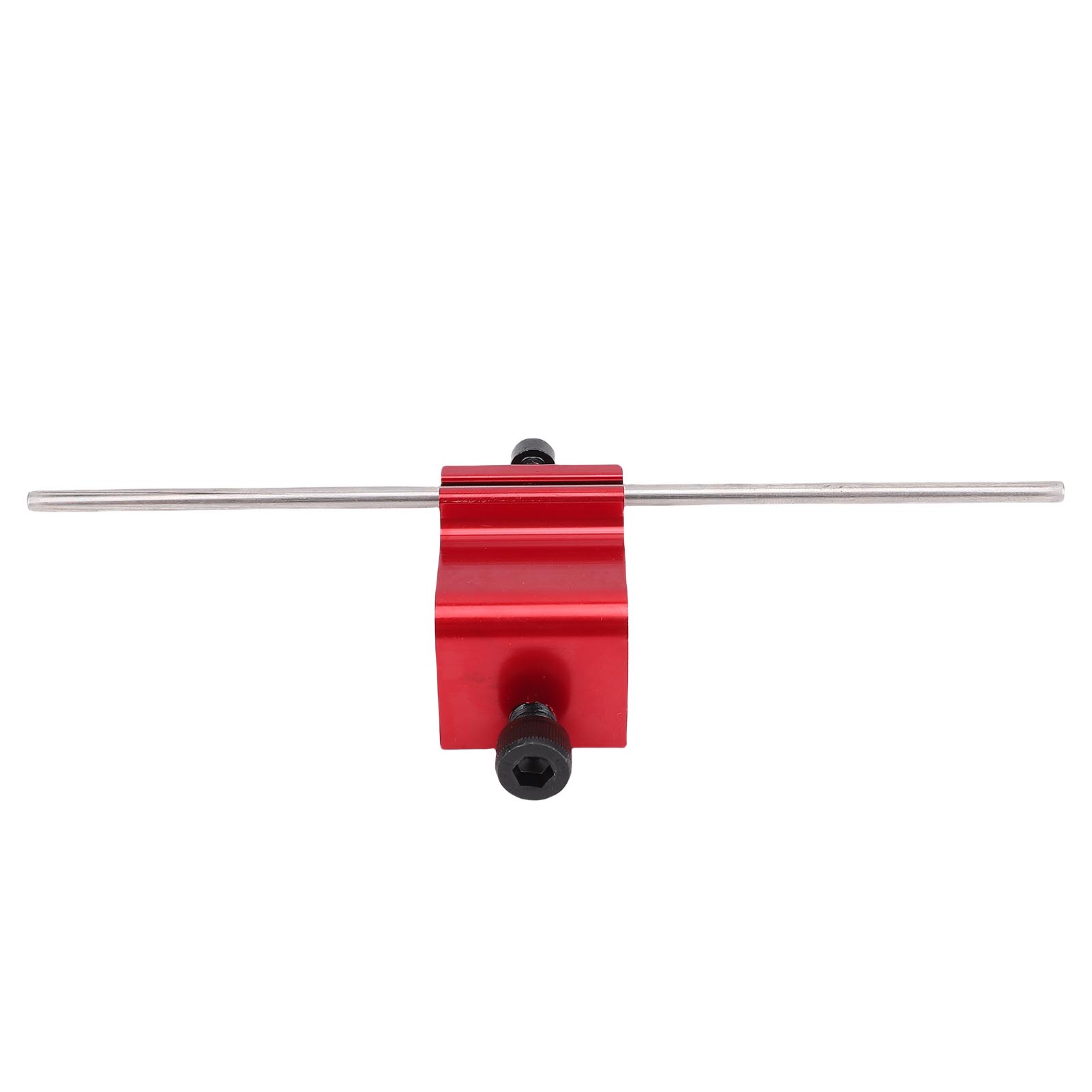 Kettenrichtwerkzeug 08-0048 Aluminium Rot Universal Motorrad Atv Utv Präzise Schnell Langlebig