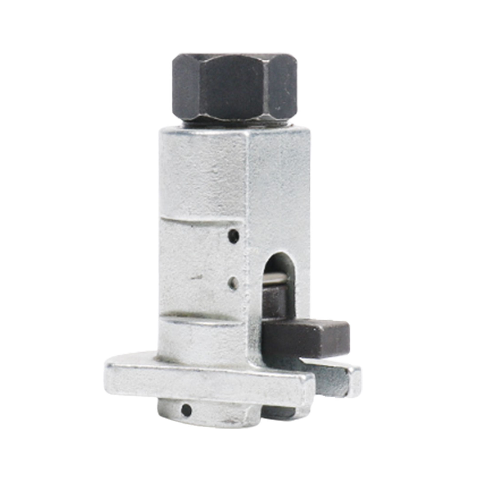 Hydraulischer Kugelgelenkabzieher, Gehärtete Stahlfederung, Silber, 4 X 5,5 Cm, Kompaktes Werkzeug Zum Ausbau Von Stoßdämpfern/schwingarmen