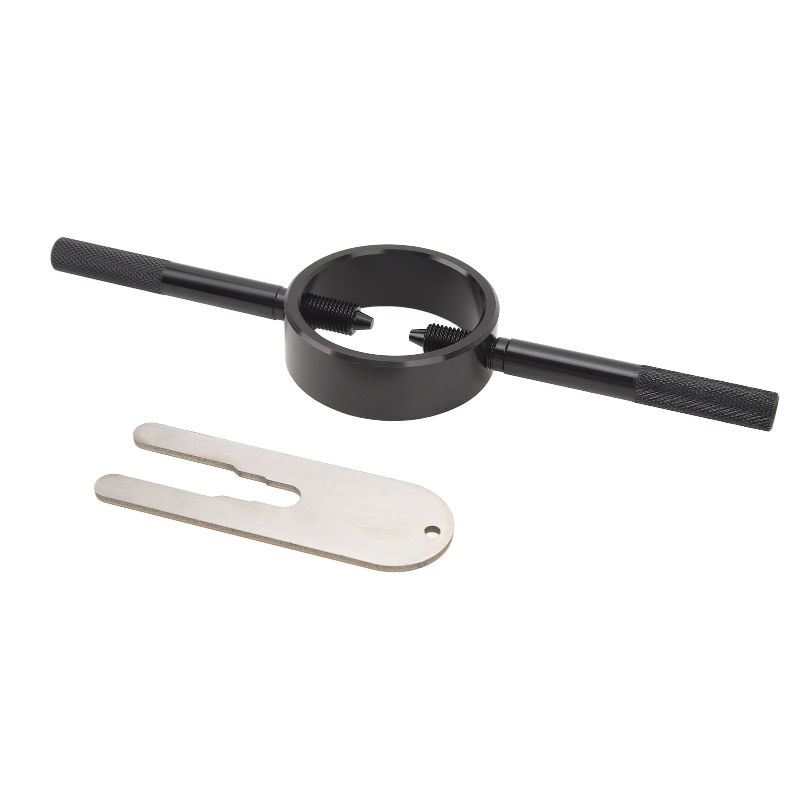 Toivize Xlb-1123-bk Universelles 4-teiliges Aluminium-federkompressor-set Für Upside-down-gabeln, Schwarz