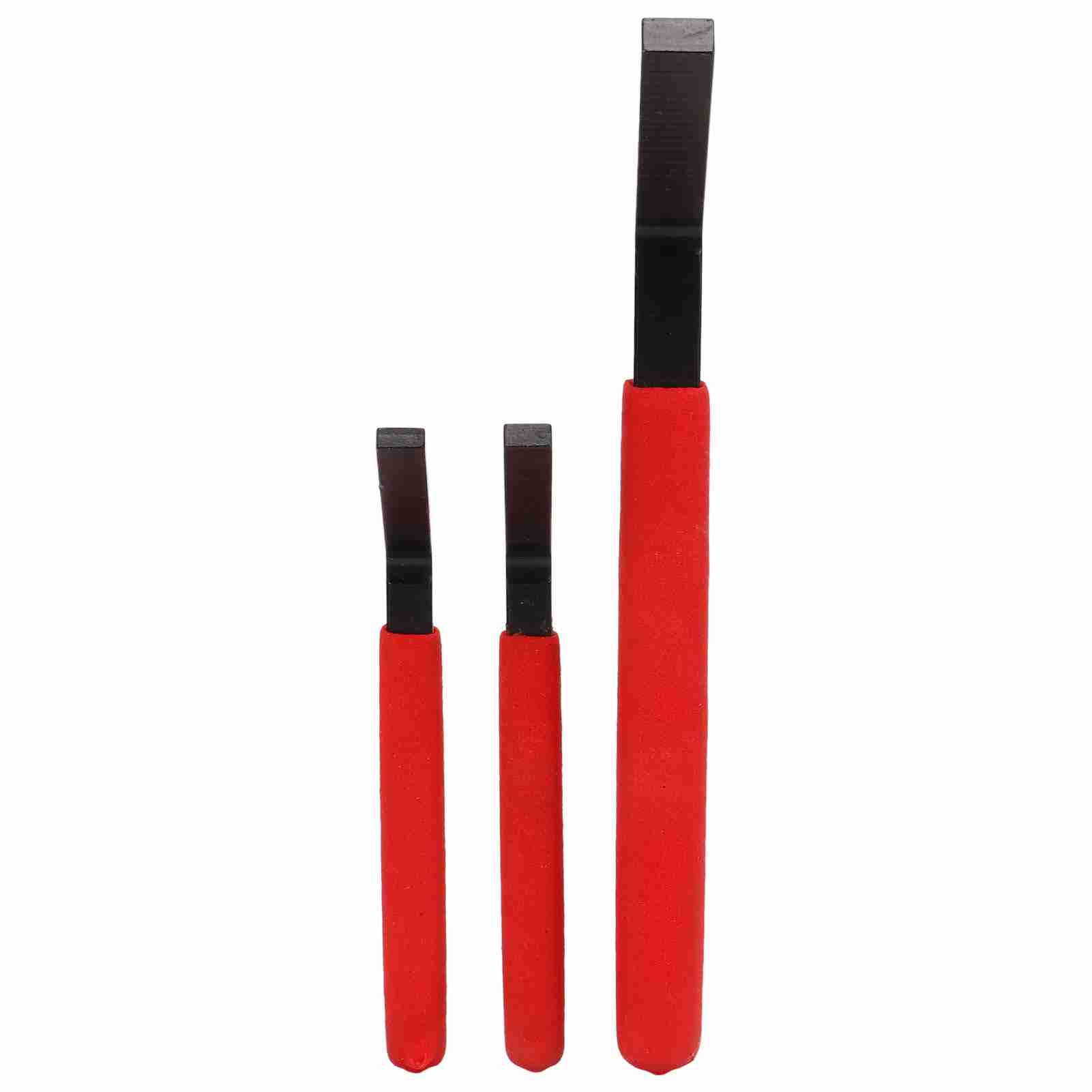 Detroit Dd13/dd15 Motorbrems-unterlegscheiben-set, 3-teilig, Stahl, 4 1/4 Zoll, 6/7 Mm, Ergonomische Rote Griffe, Professionelles Werkstattwerkzeug