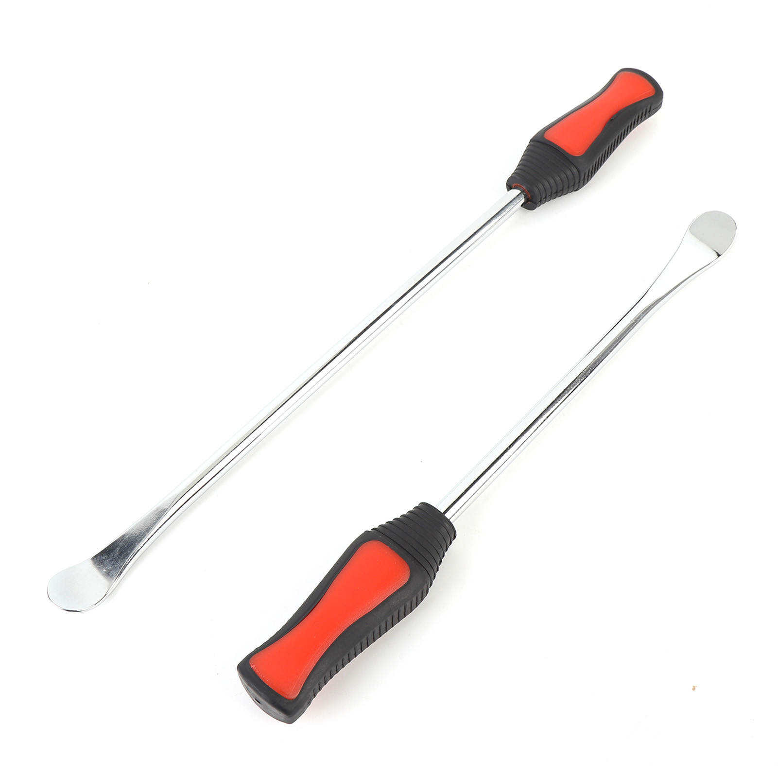 Toivize 2-teilige Motorradreifenheber, Kohlenstoffstahl, 30 Cm Und 37 Cm, Ergonomischer, Rutschfester Griff Für Schnelle Reifenwechsel