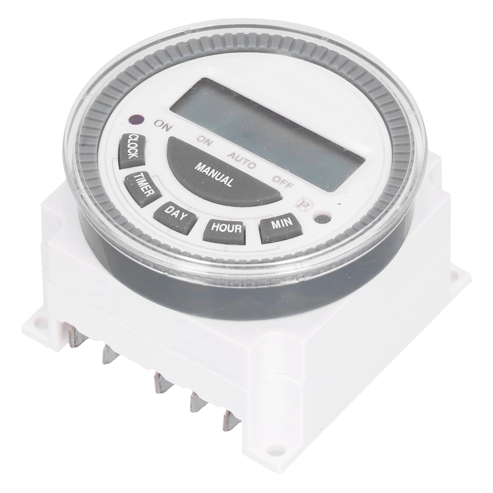 Toivize Tm619 Digitaler Timer, 12/24-stunden-programmierung, 16 Programme, 8 A, 12 V Dc