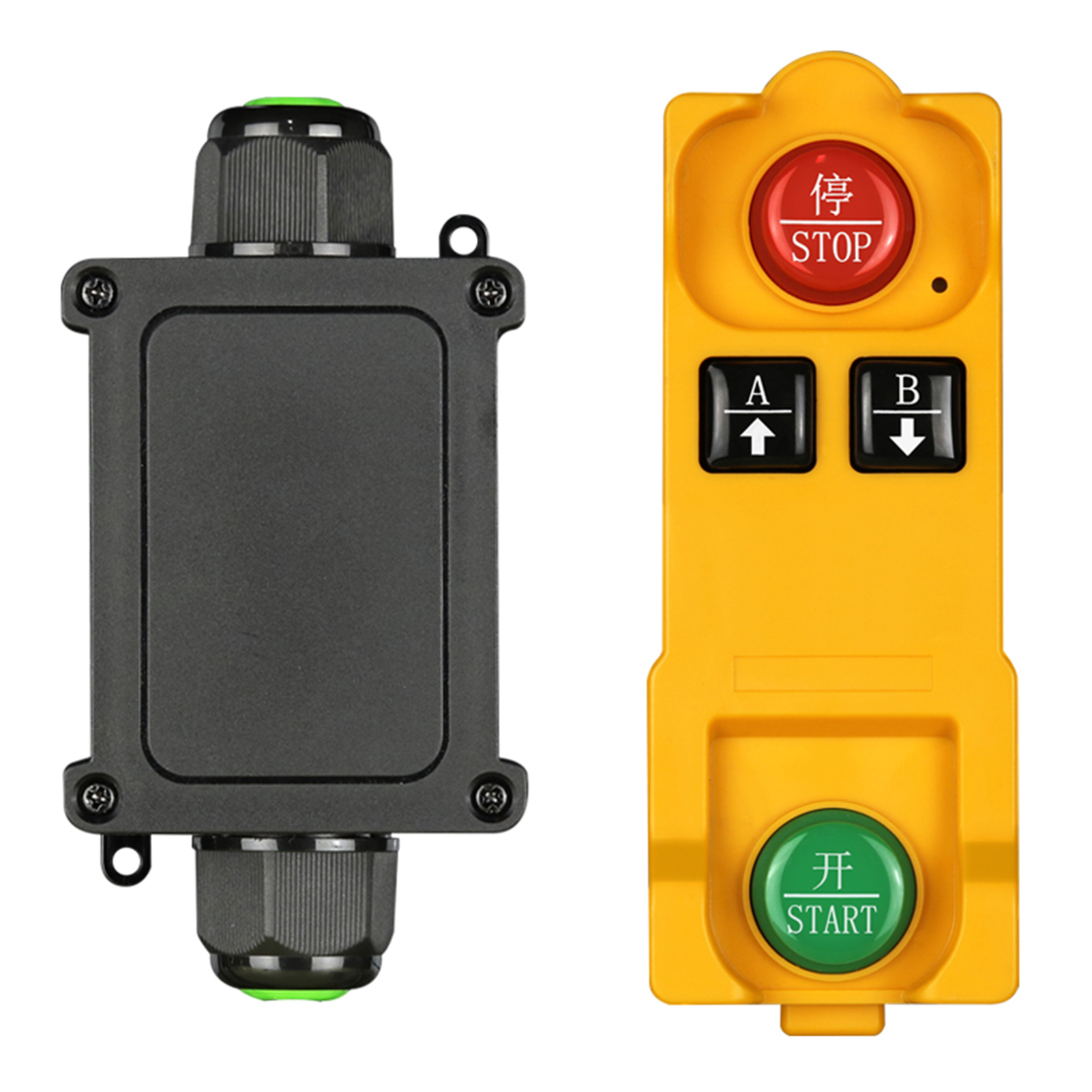 Funkfernbedienung Mit 2 Tasten + Wasserdichter Ip65-1-kanal-empfänger Für 12–80-v-gleichstrompumpen, Große Reichweite (433 Mhz), Einfache Installation