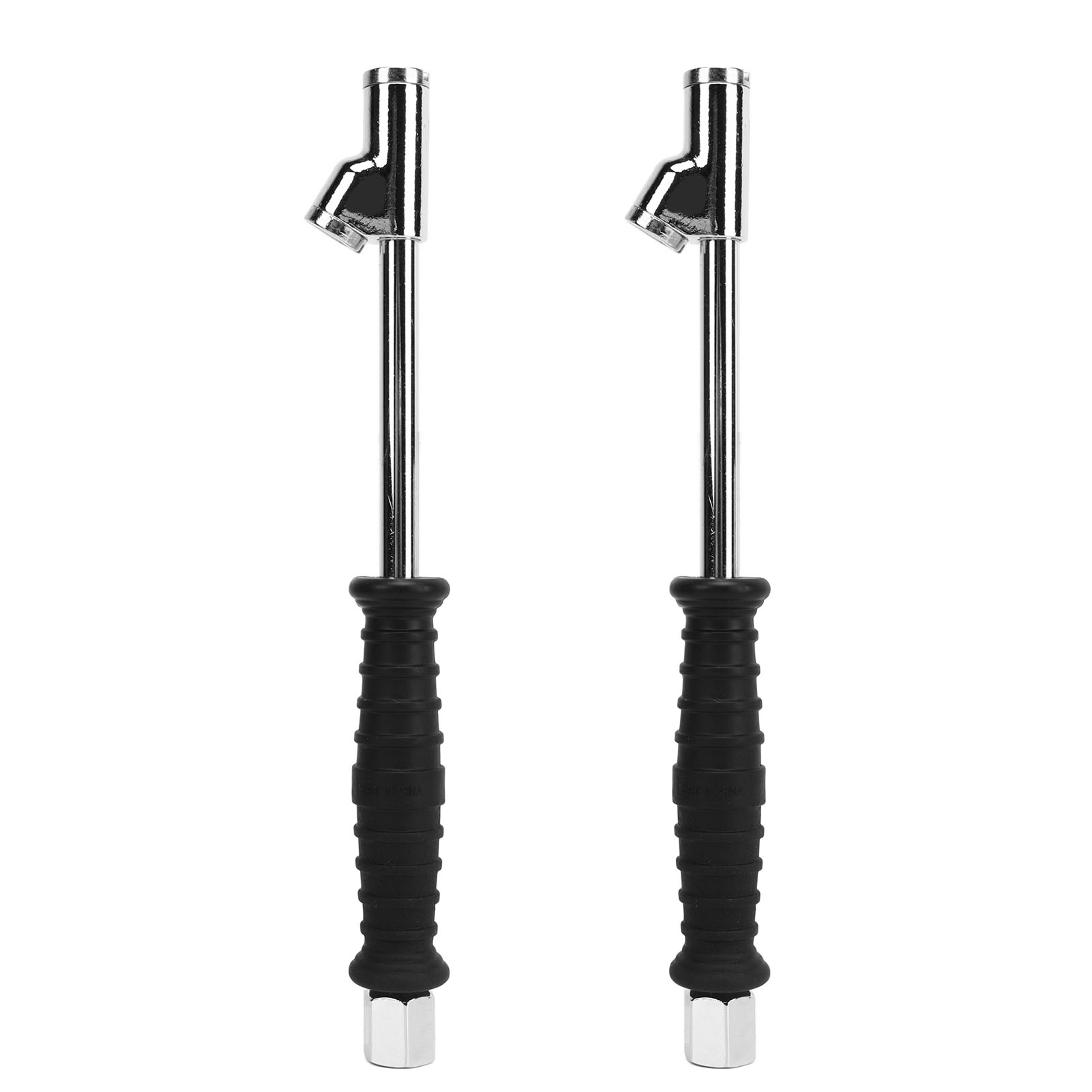 Toivize Doppelkopf-aufblasbuchse – 1/4" Npt – Aluminiumlegierung, Gerades Und Abgewinkeltes Ventil, 2-teiliges Set Für Lkw Und Pkw