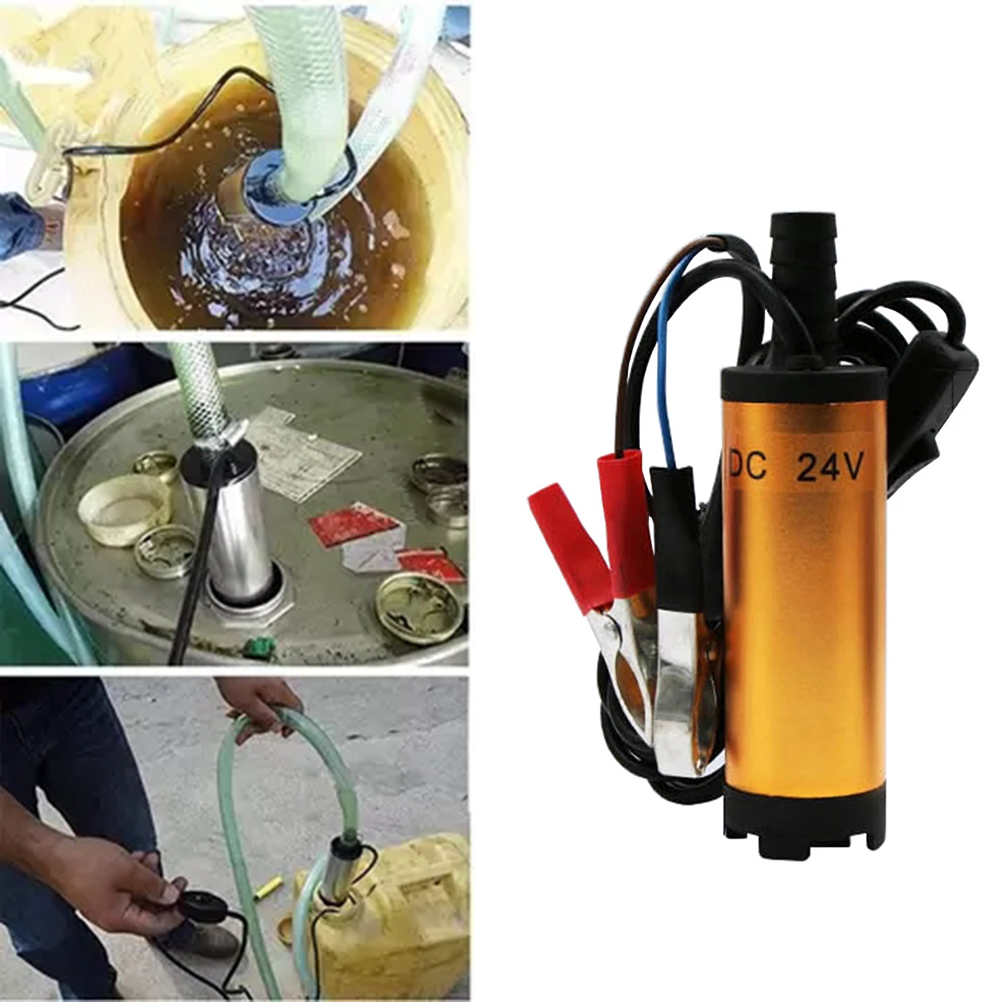 24-v-edelstahl-tauchkraftstoffpumpe, 12 L/min Fördermenge, 16 Mm Durchmesser, Robust Für Die Förderung Von Diesel Und Öl, Einfache Installation