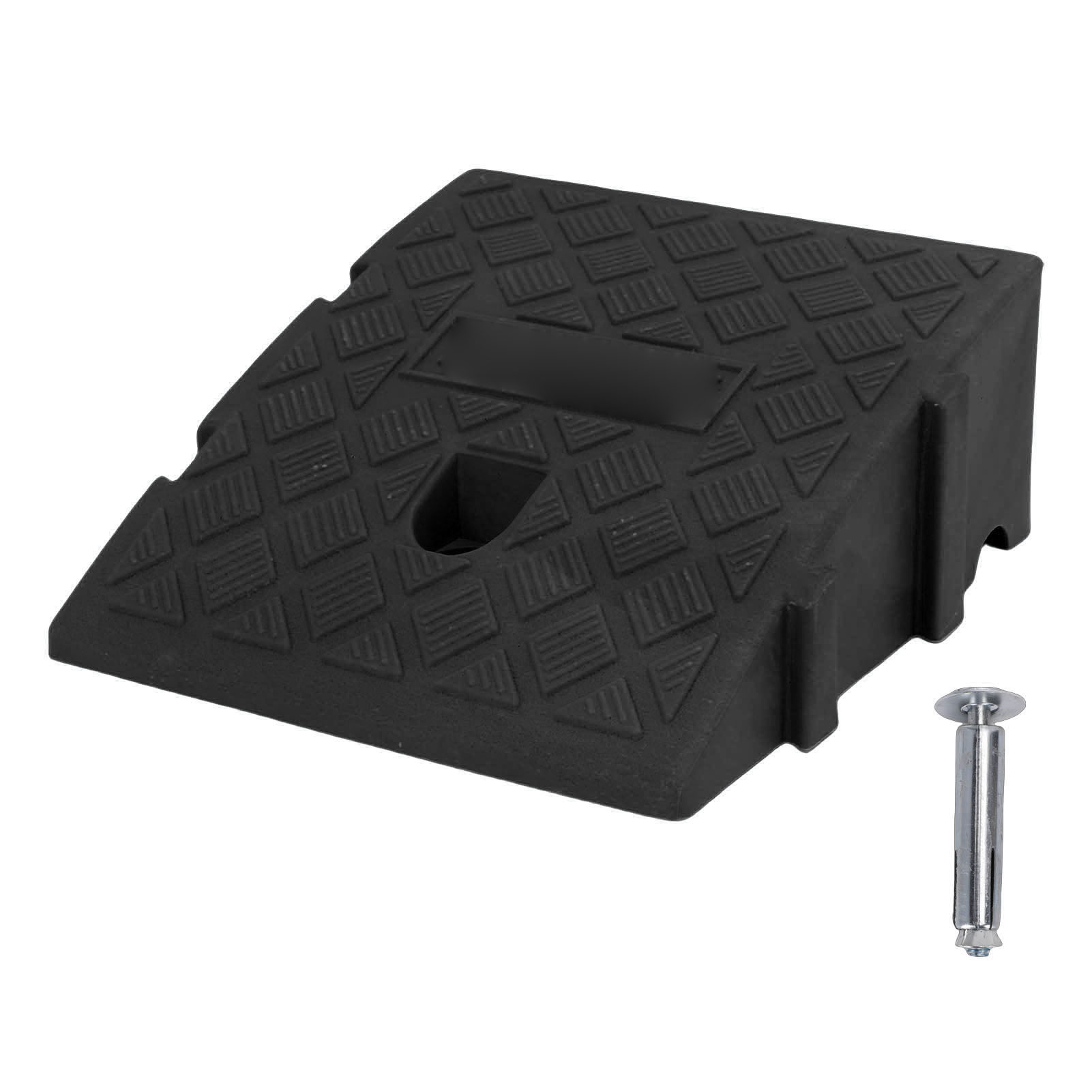 Toivize 13 Cm Schwarze Pe-antirutsch-gartenrampe