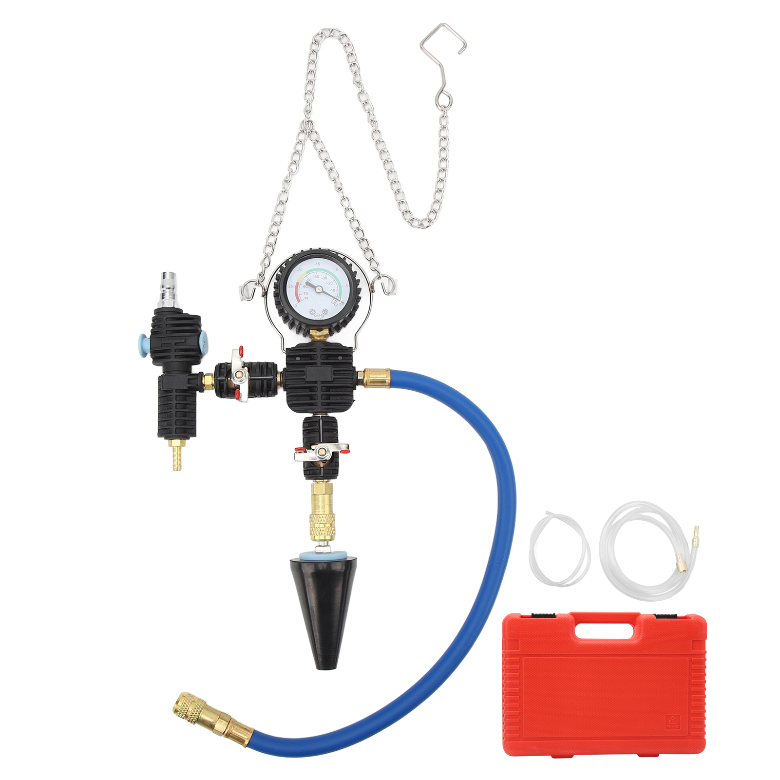 Toivize 90 Psi Kühlsystem-befüllset Mit Präzisem Manometer Und Professionellem Blasenfreiem Schlauch
