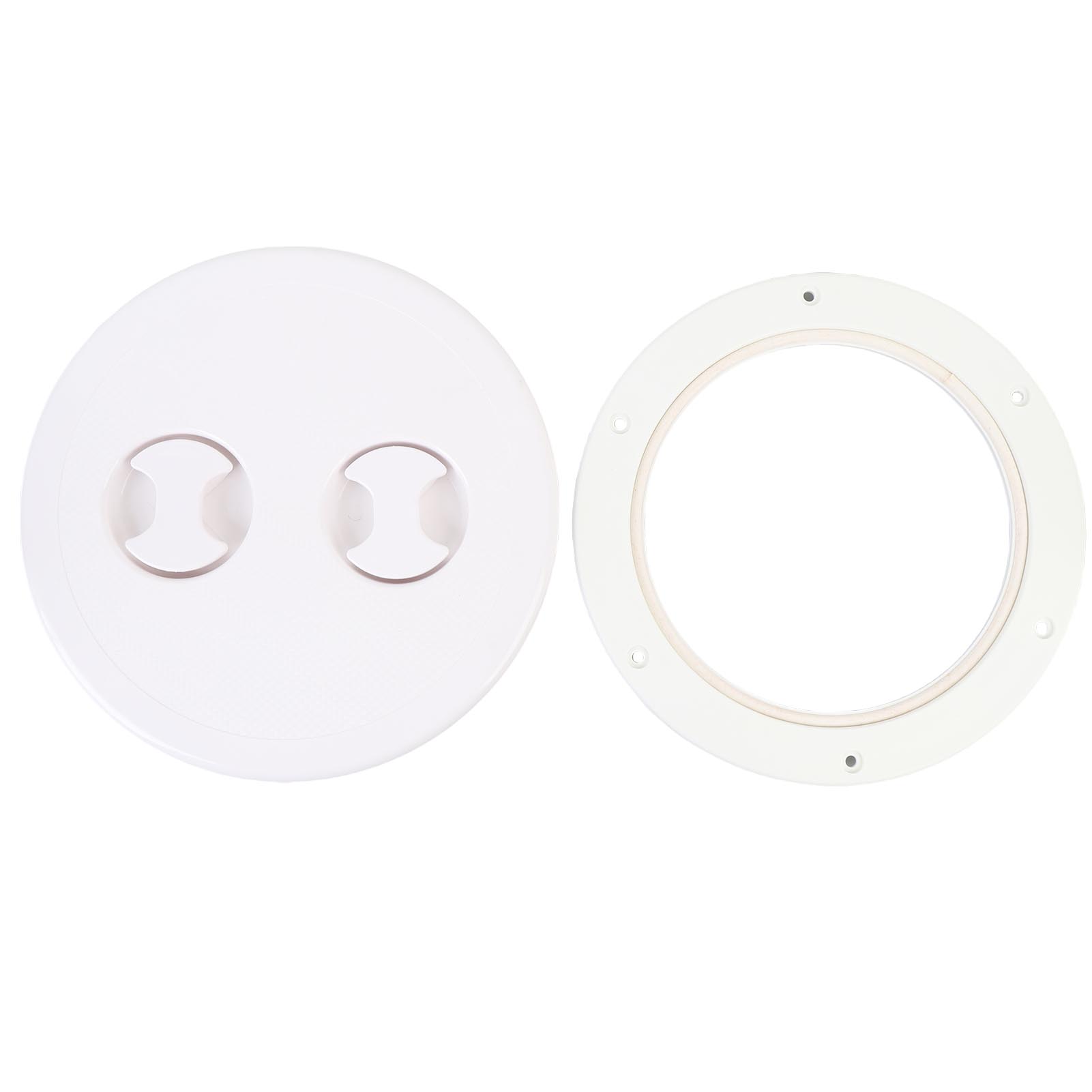 Runde Nylon-deckluke 20,3 Cm, Wasserdicht, Abnehmbar, Schnellzugriff, Robustes, Uv-beständiges Fach Für Boote/yachten, Einfach