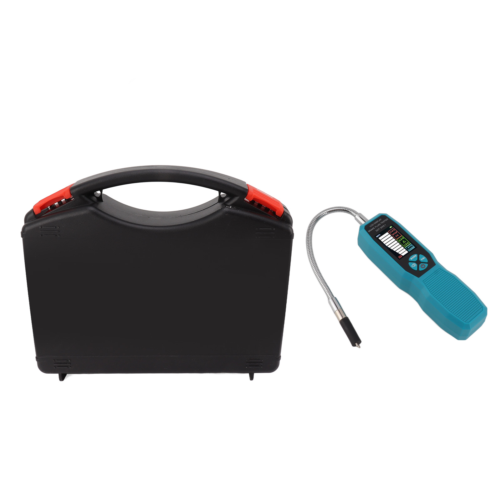Tm280a Bremsflüssigkeits-feuchtigkeitstester Dot3/dot4/dot5.1 Hintergrundbeleuchtetes Lcd-display, Akustischer Alarm, Schnellsteuerung, Sicherheit