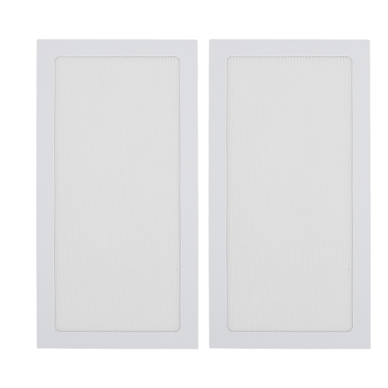 Toivize Pc-staubfilter 140 X 280 Mm, Magnetisch, Pvc, Weiß, 2er-pack