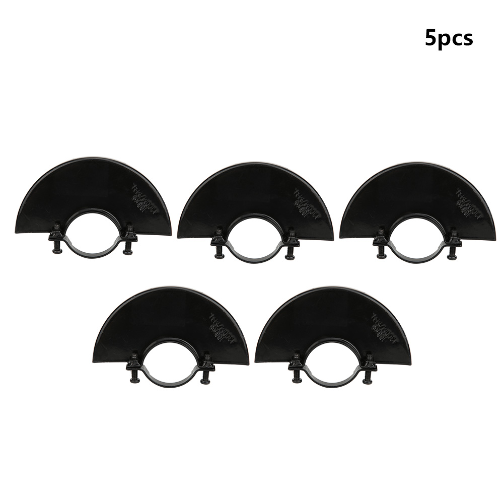 Set Mit 5 Schutzscheiben Für 100-mm-winkelschleifer, Kompatibel Mit Hitachi, Robustes, Schwarzes Eisen, Optimale Sicherheit