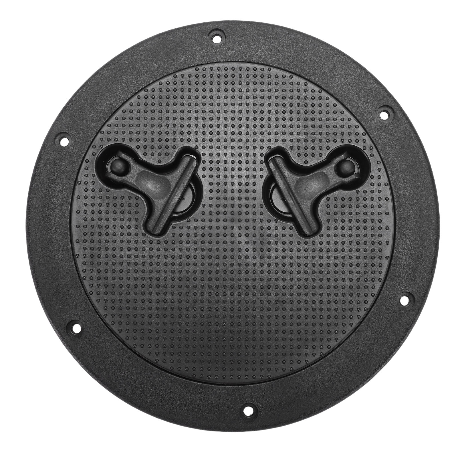 Toivize 223 Mm Runde Inspektionsabdeckung Aus Schwarzem Nylon, Wasserdicht Und Rutschfest, Für Boote Und Wohnmobile