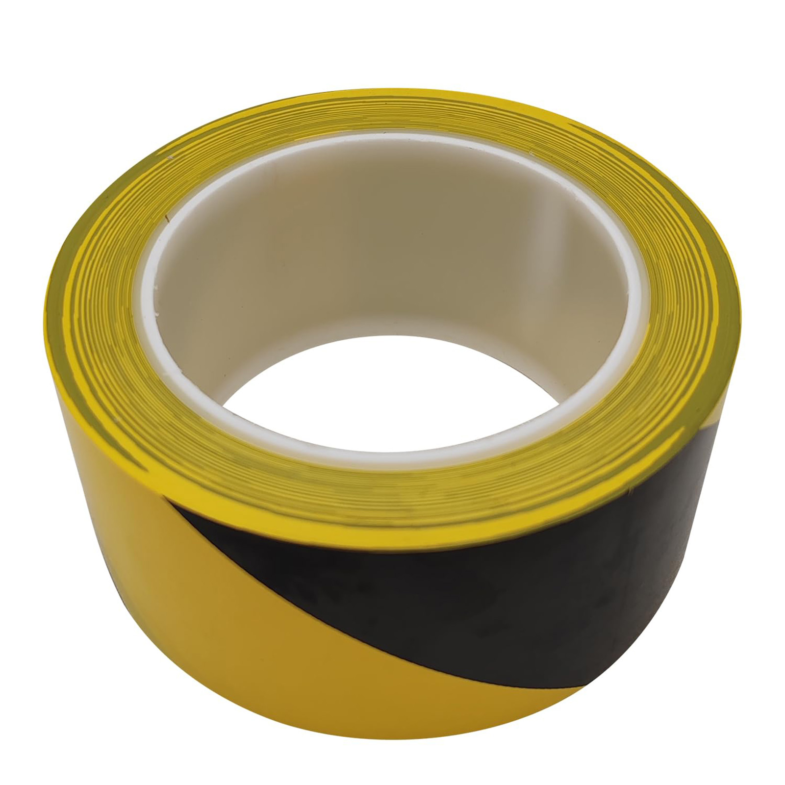 4,8 Cm X 30 M Schwarzes/gelbes Pvc-sicherheitswarnband Mit Starkem Klebstoff Für Böden, Wände, Rohre, Geräte, Werkstätten Und Baustellen