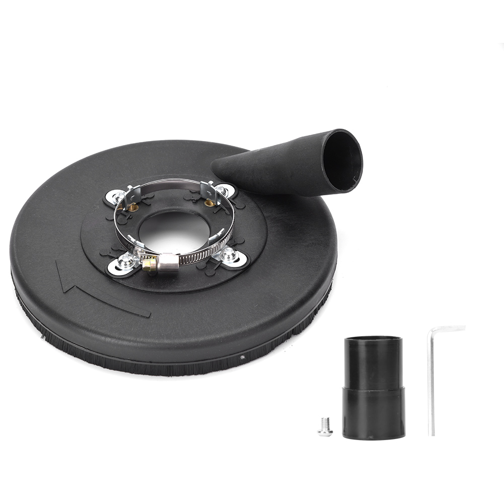Toivize B-180d Staubschutzhaube Für 180/230-mm-winkelschleifer, Verstärkte Nylondichtung
