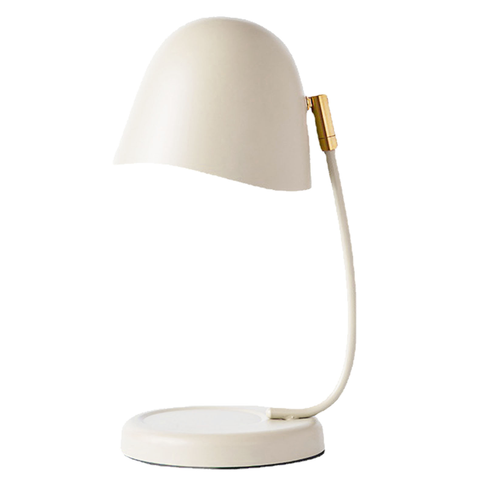 Ortvai Cremefarbene Wachswärmerlampe Aus Weißblech Mit Dimmer Und 2 Glühbirnen, Romantisches Duftdiffusor-design