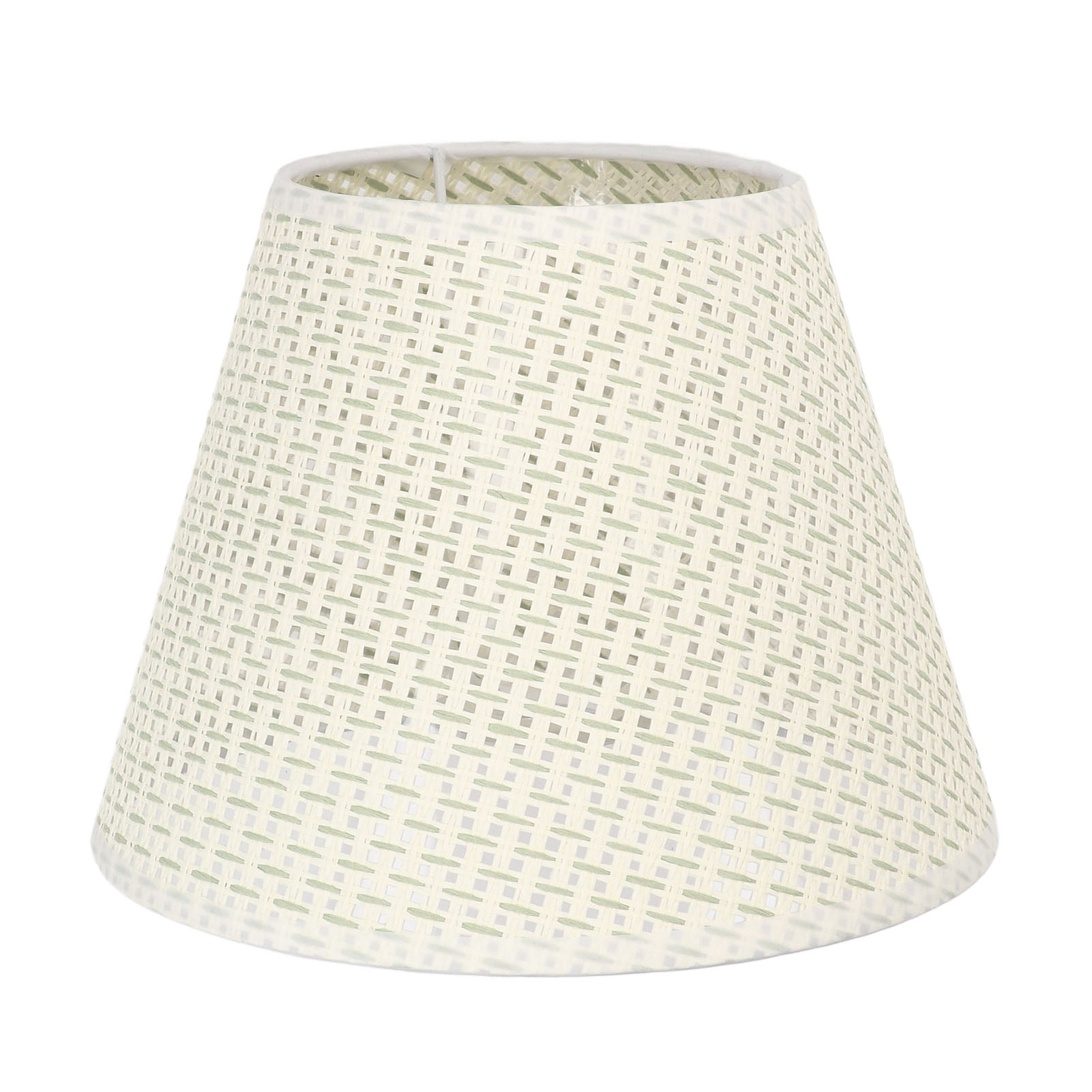 Beigefarbener Lampenschirm Aus Gewebtem Pe, 13 X 23 Cm, Universelle E14/e27-fassung, Modernes Und Langlebiges Design Für Steh-, Wand- Oder Pendelleuchten, Zeitgenössische Und Elegante Interieurs