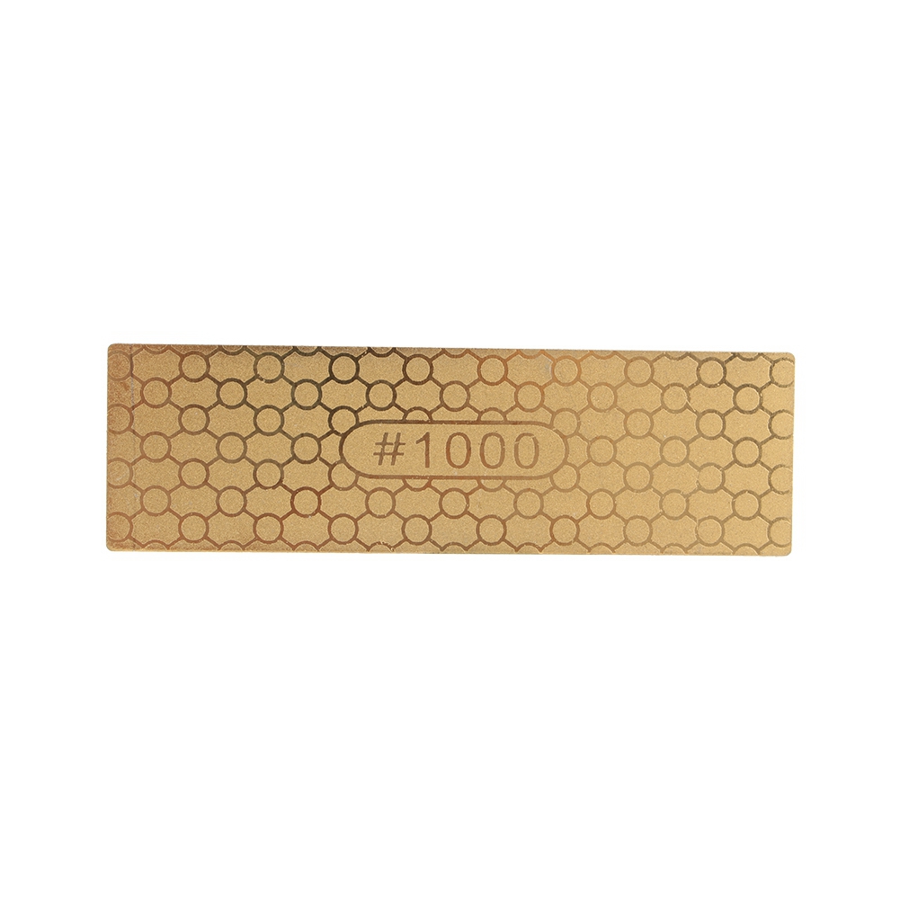 Toivize Doppelseitiger Diamantmesserschärfer, 400/1000 Körnung, Doppelseitiger Diamantschleifstein, Titangehärteter Stahl, Schnelles Und Präzises Schärfen