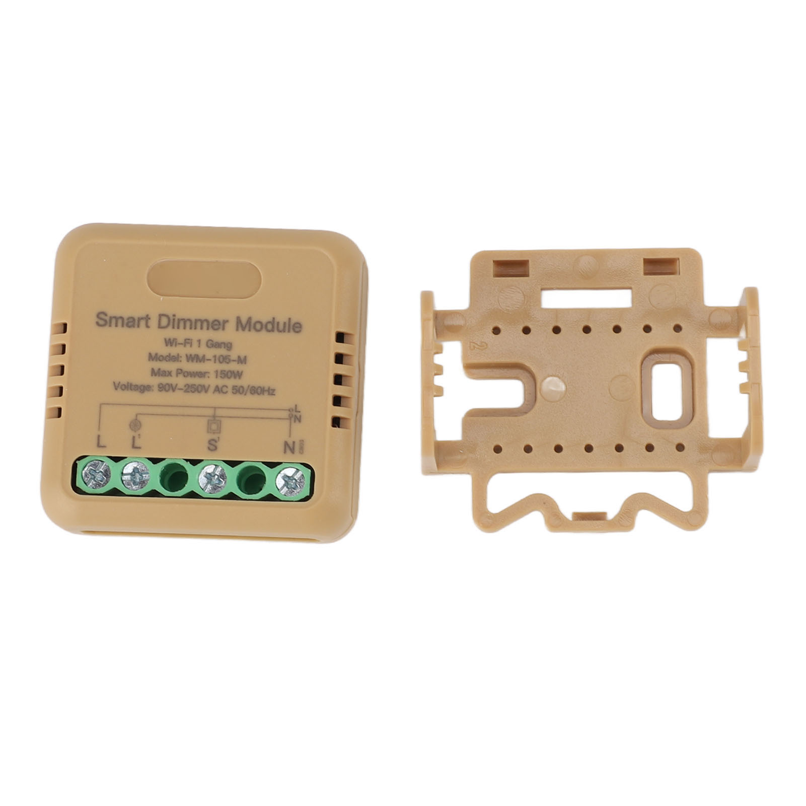 Tuya 1-wege-smart-wlan-schalter-relaismodul, Ac 90–250 V, Sprachsteuerung, Alexa, Google Home, Einfache Installation