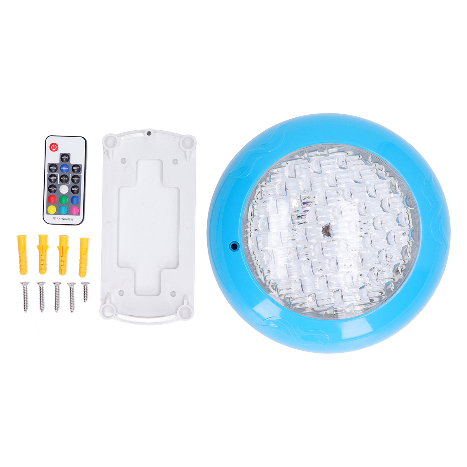 35w Ip68 Rgb Wasserdichte Ferngesteuerte Unterwasser-led-wandleuchte Für Schwimmbad, Teich, Springbrunnen, Ac12v