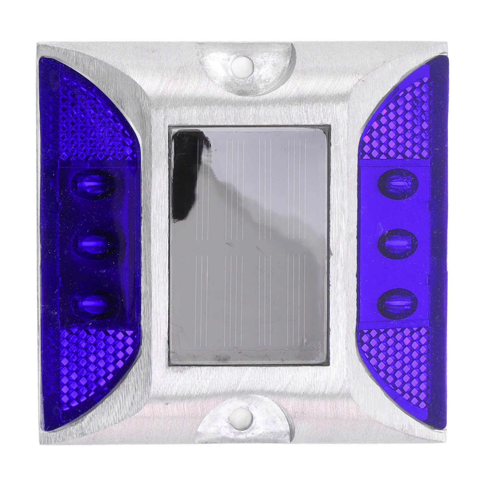 Toivize Led-solar-pollerleuchte, Blaues Aluminiumguss, Ip68 Wasserdicht, 280 Stunden Leuchtdauer, Für Mehr Sicherheit An Einfahrten