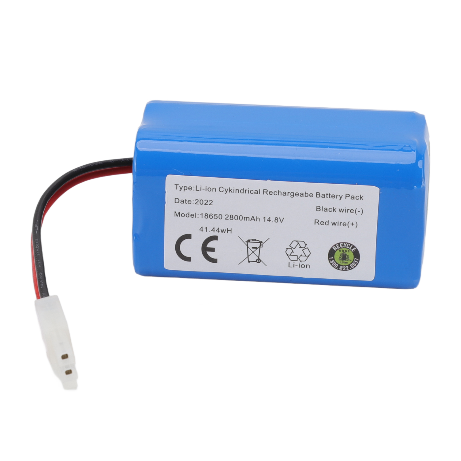 Ersatzakku Für Den Ilife Cen546/cen540 Saugroboter, 14,8 V, 2800 Mah Lithium-ionen-akku Mit Hoher Kapazität.