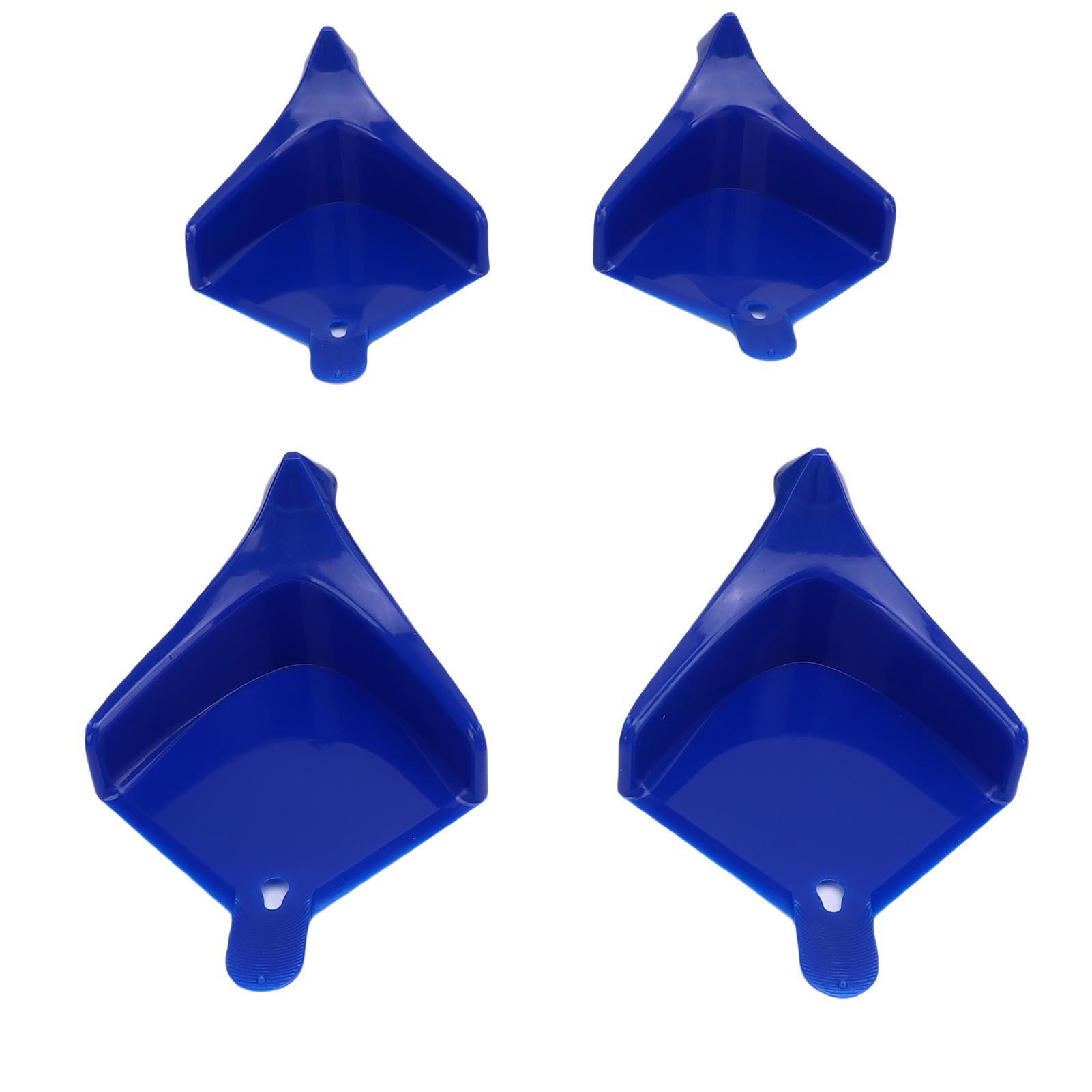 Toivize 4-teiliges Abs Blau 85x48mm Anti-verwicklungs-schlauchführungssystem Für Autowäsche Und Fahrzeugaufbereitung