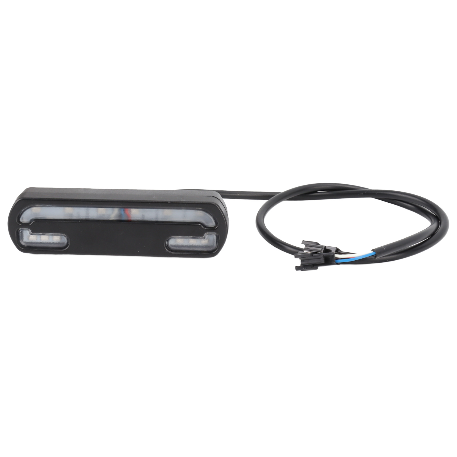 Universelles Led-rücklicht Für E-bikes, 36–60 V, Abs, Ip66, Bremslichtposition, Rot/blau, Wasserdicht