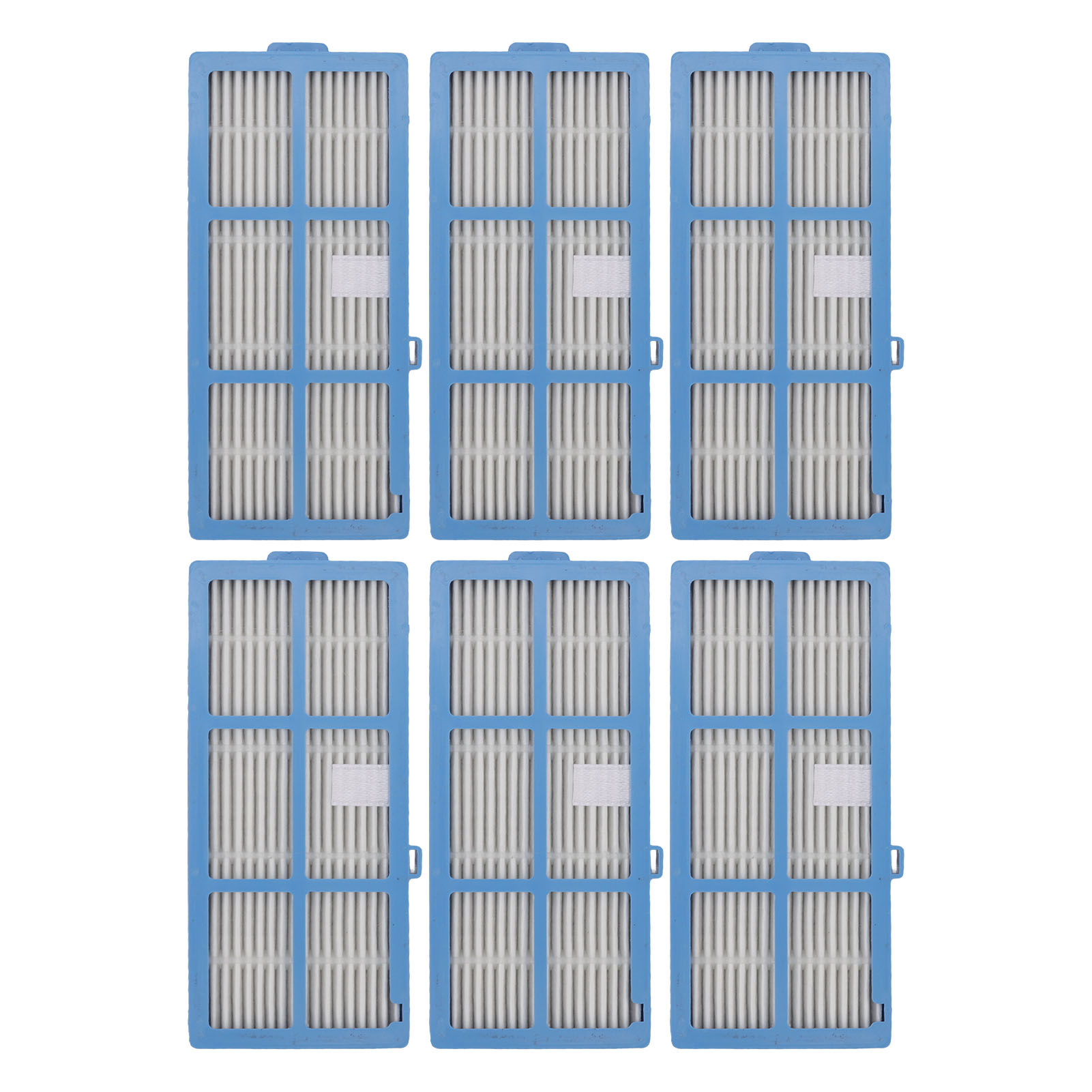 6er-pack Hepa-filter Für Den Bagotte Bg600 Saugroboter, Ersatzteile Aus Silikon Und Abs, Hohe Filterleistung.