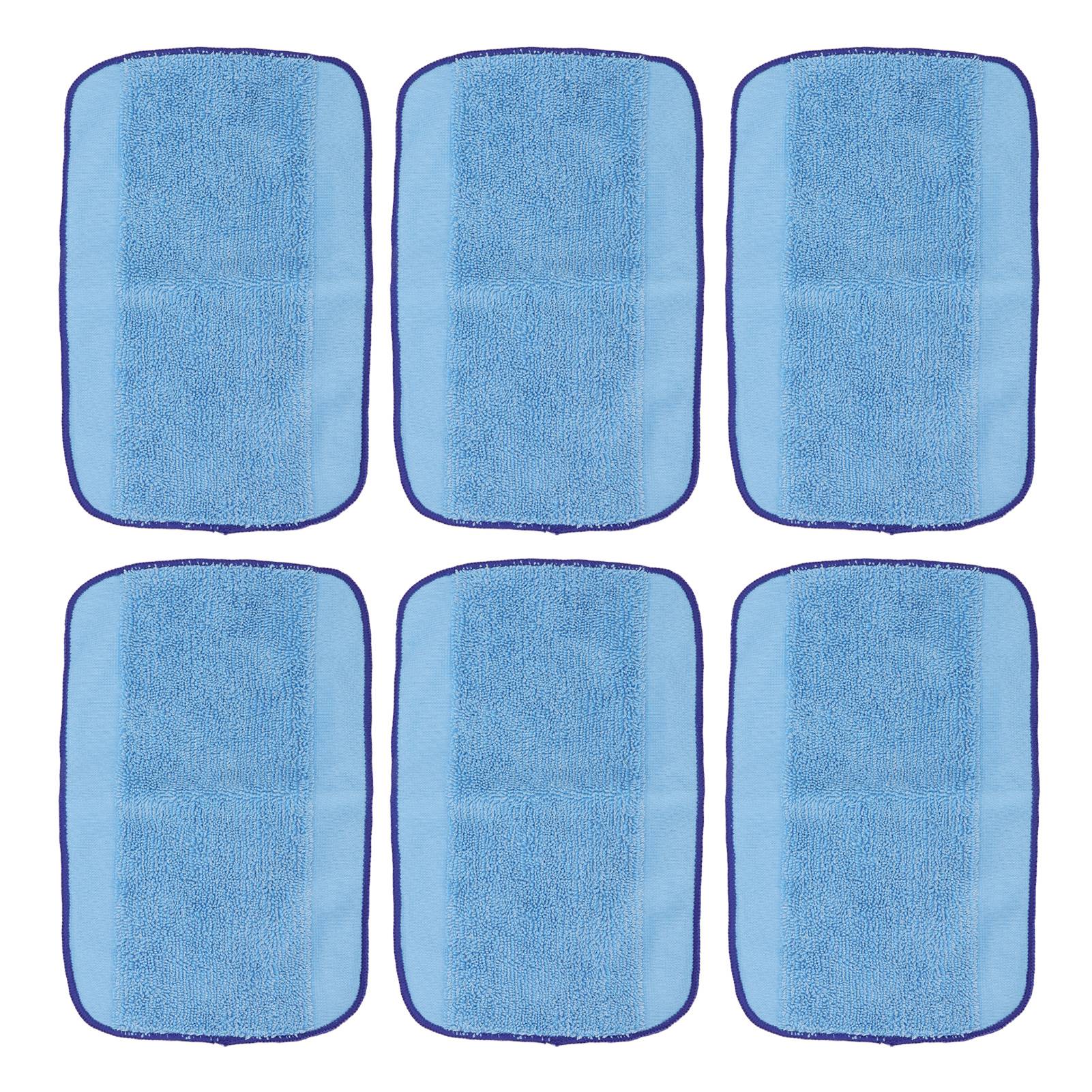 Set Mit 6 Waschbaren Mikrofasertüchern Für Irobot Braava 380t, 320, 4200 Und 5200c, Wiederverwendbar