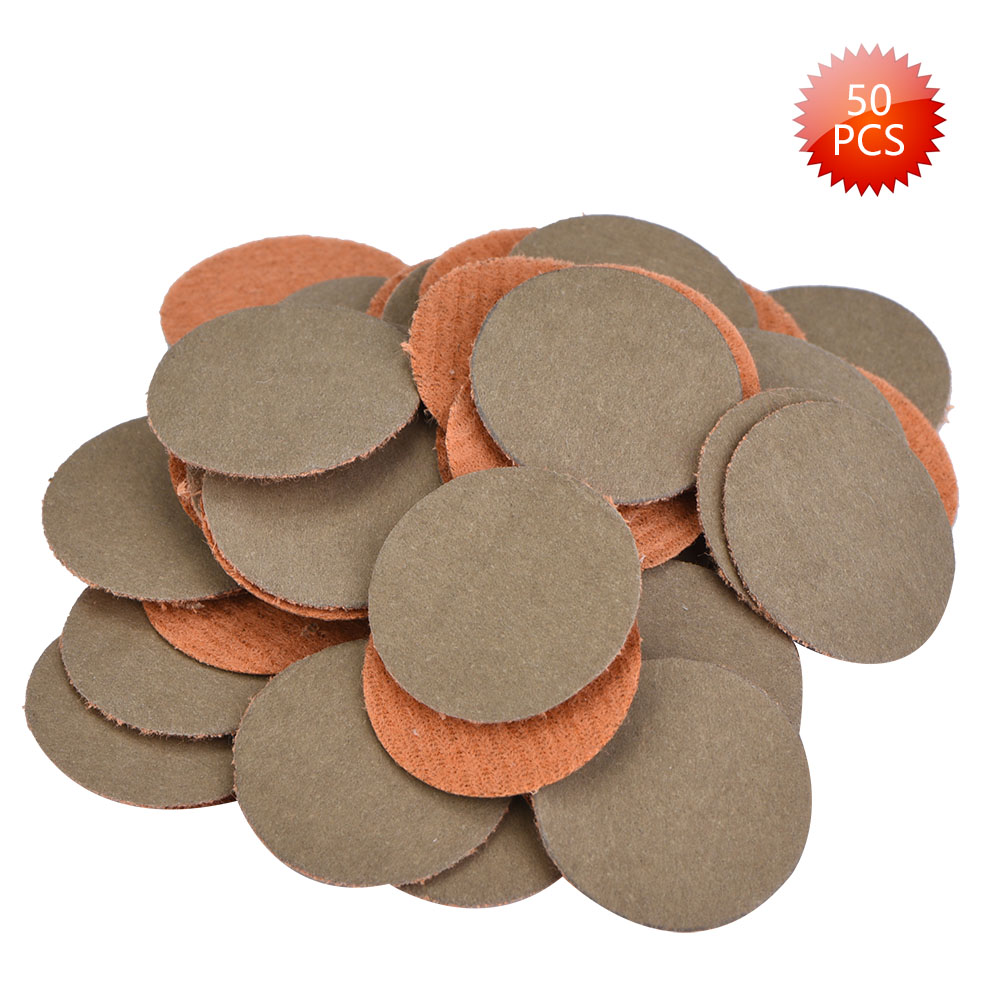 Selbstklebende 25-mm-schleifscheiben, Körnung 10000, Packung Mit 50 Stück. Nass-/trocken-feinschleifen Von Metall, Holz Und Kunststoff.