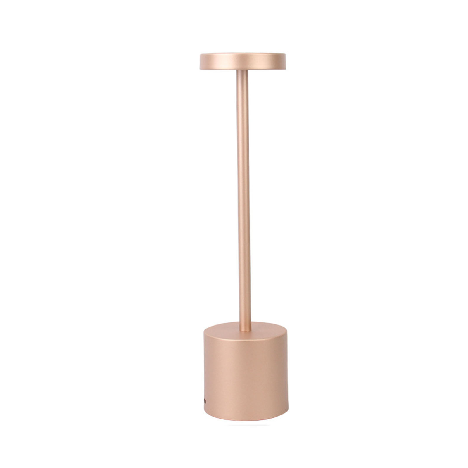 Ortmiai I Led-schreibtischlampe, Wiederaufladbar, Touch-bedienung, Dimmbar, 3 Farben, Gebürstetes Metall, Modernes Design Für Schlafzimmer Und Büro