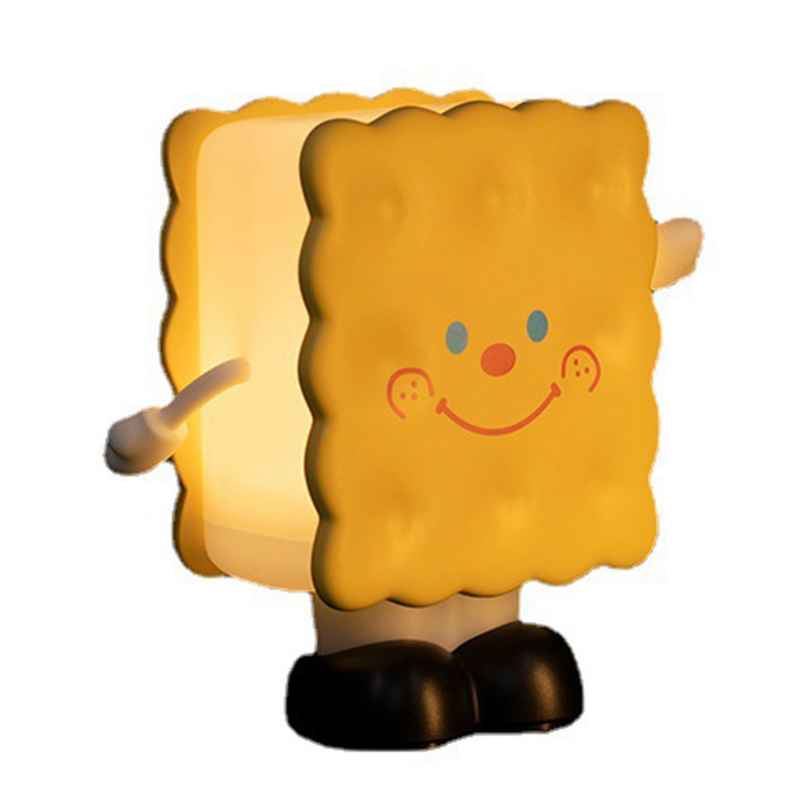 Toivize Led-nachtlicht Im Biscuit-design, Usb-aufladbar, Dimmbar, Sanftes Licht, Warmes Ambiente Für Büro Oder Schlafzimmer