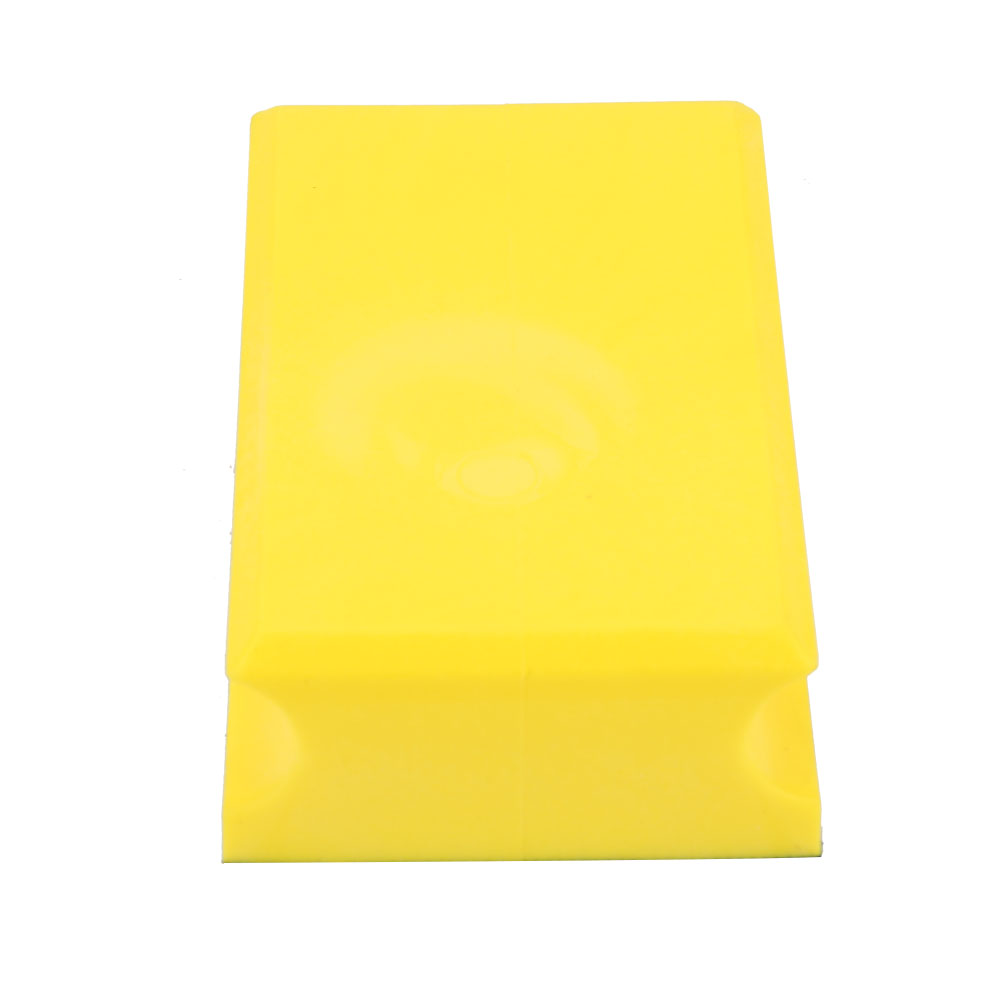 120 X 71 Mm Handschleifklotz, Gelber Pu-schaum, Selbstklebende, Samtige Oberfläche Für Diy-schleifpapier