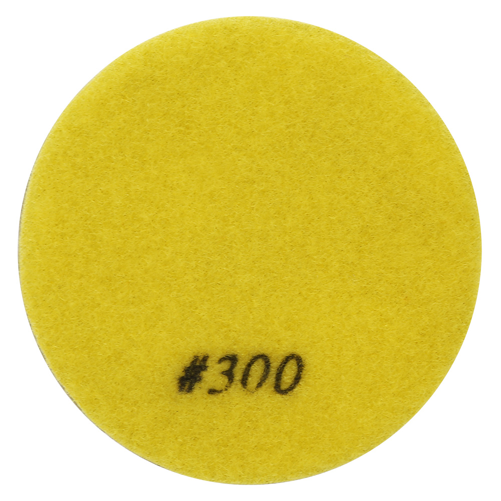 100-mm-nasspolierscheibe Mit Diamant, Körnung 300, Für Granit, Marmor Und Beton – Perfektes Finish, Keine Rückstände