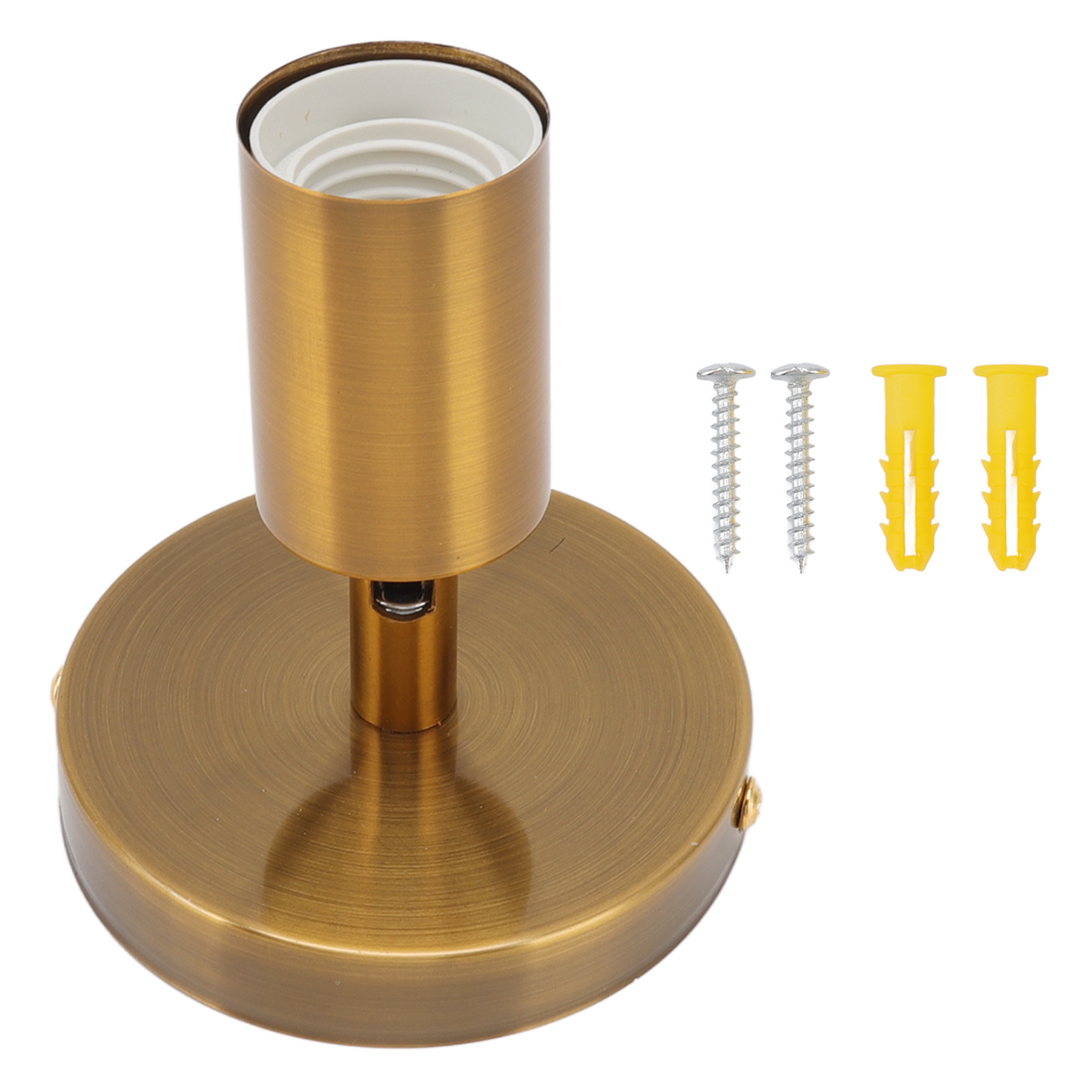180° Verstellbare Wandleuchte, Gold, E27/e26 Fassung, Eisen, Für Schlafzimmer/wohnzimmer