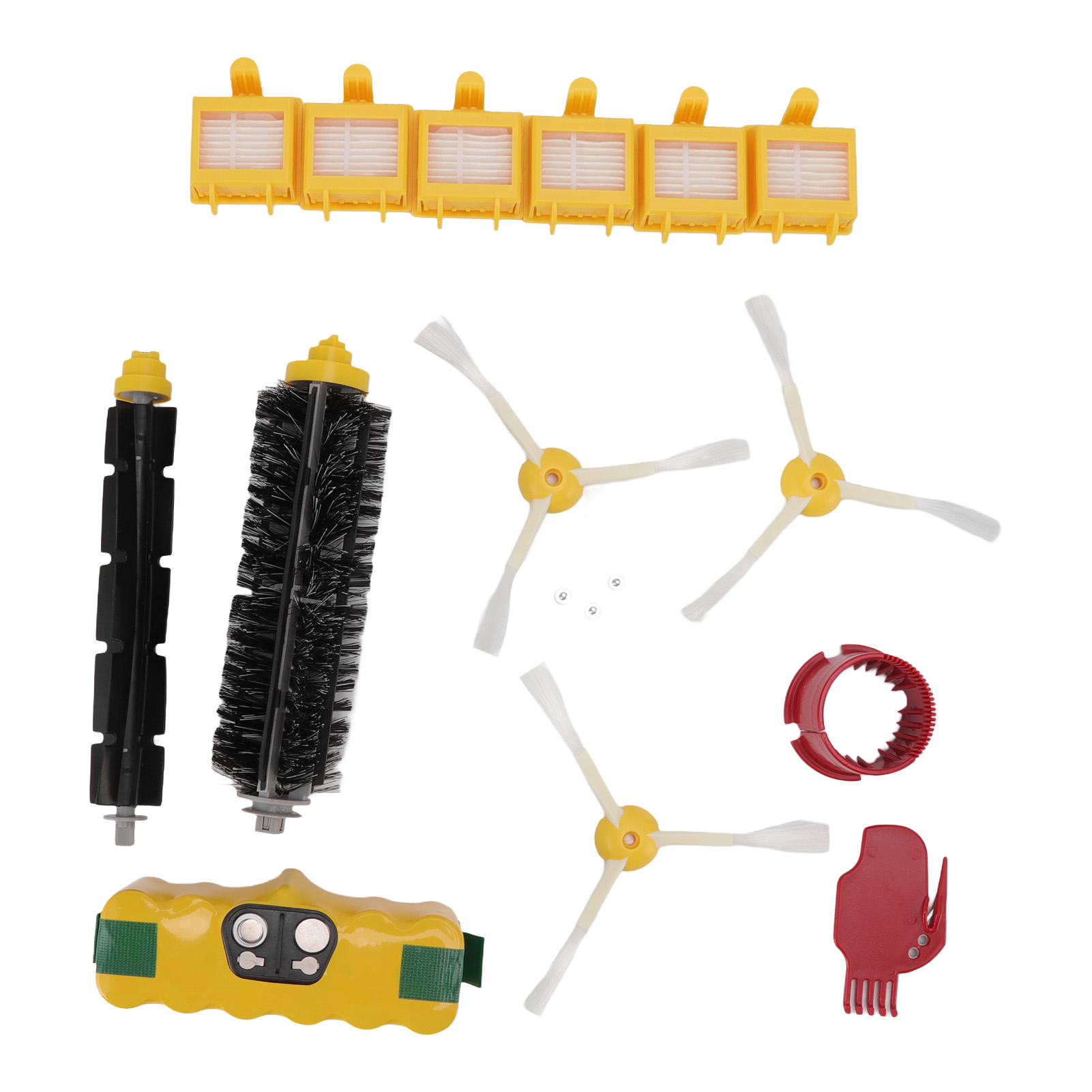 3500mah 14,4v Nimh-akkuset + Zubehör Für Irobot Roomba Saugroboter – Komplettes Ersatzset