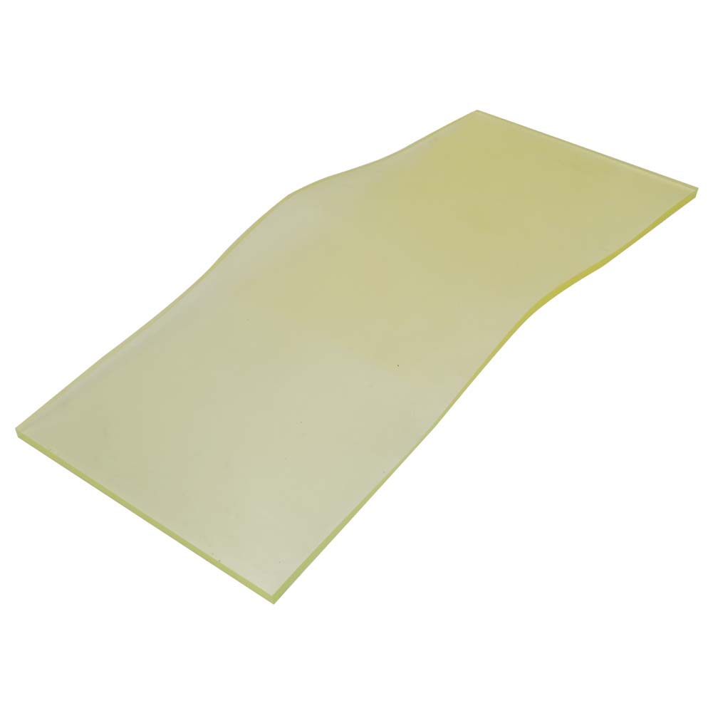 Toivize 8x200x500mm Gelbe Polyurethanplatte, Hohe Schlag- Und Ölbeständigkeit, Für Industrielle Anwendungen