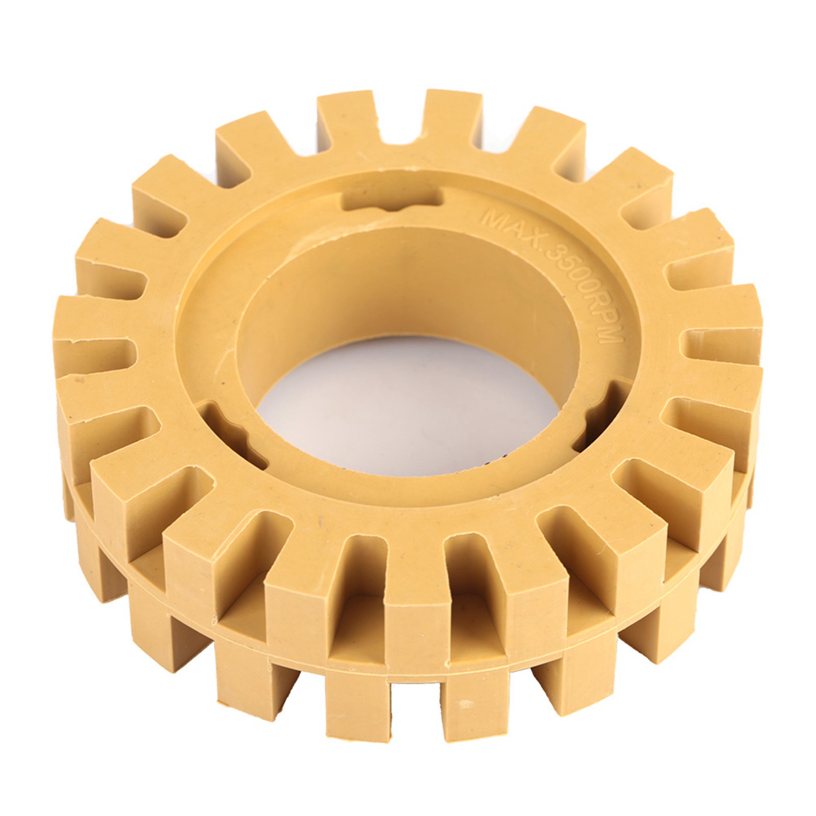 100-mm-schleifscheibe Aus Gummi Mit Zickzackzähnen Zum Polieren Von Autos, Entfernen Von Aufklebern Und Kleberesten Ohne Kratzer