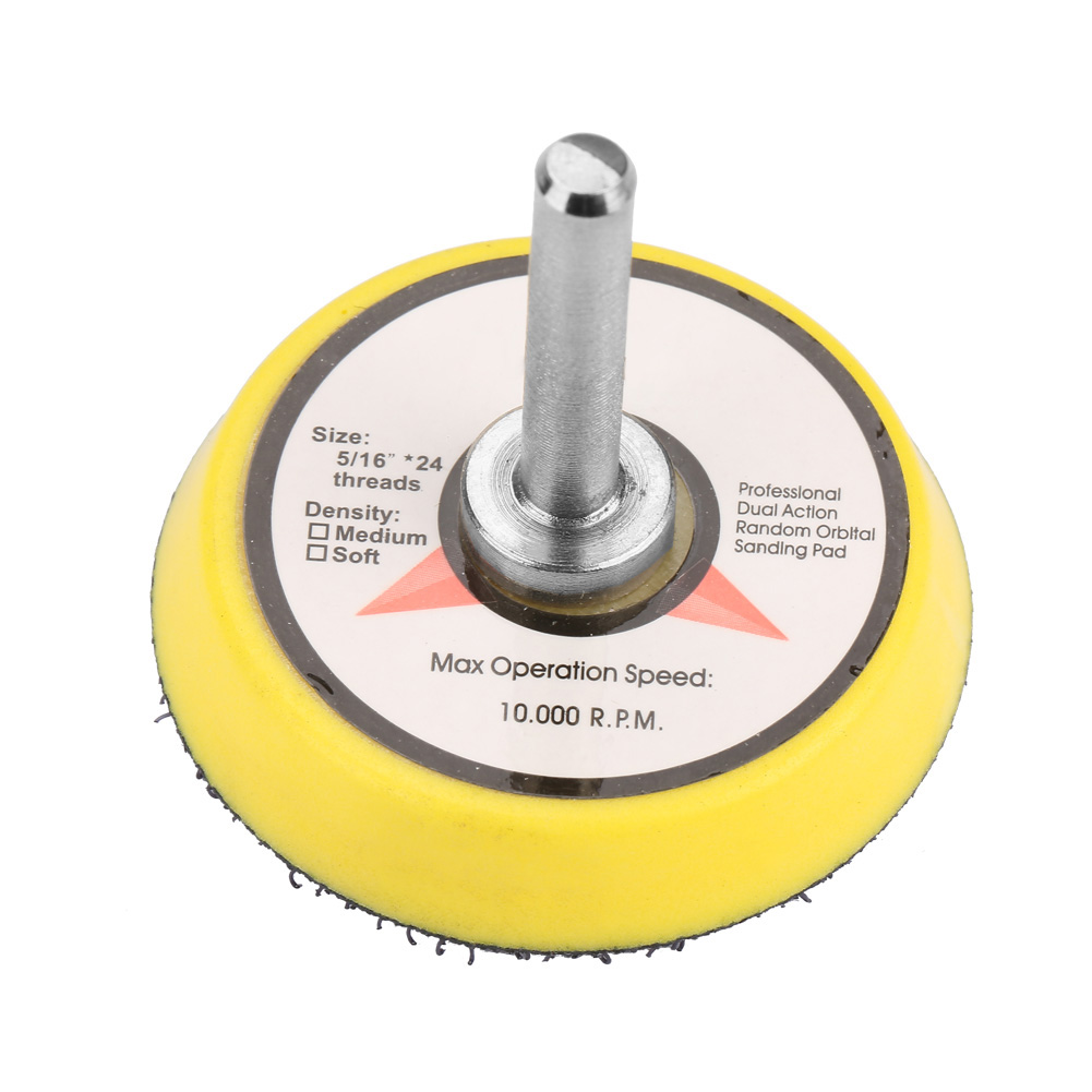 Pneumatische Schleifscheibe Nr. 03, 50 Mm, 6 Mm Schaft, Polyurethan, Für Druckluftschleifer, Präzises Und Schnelles Finish