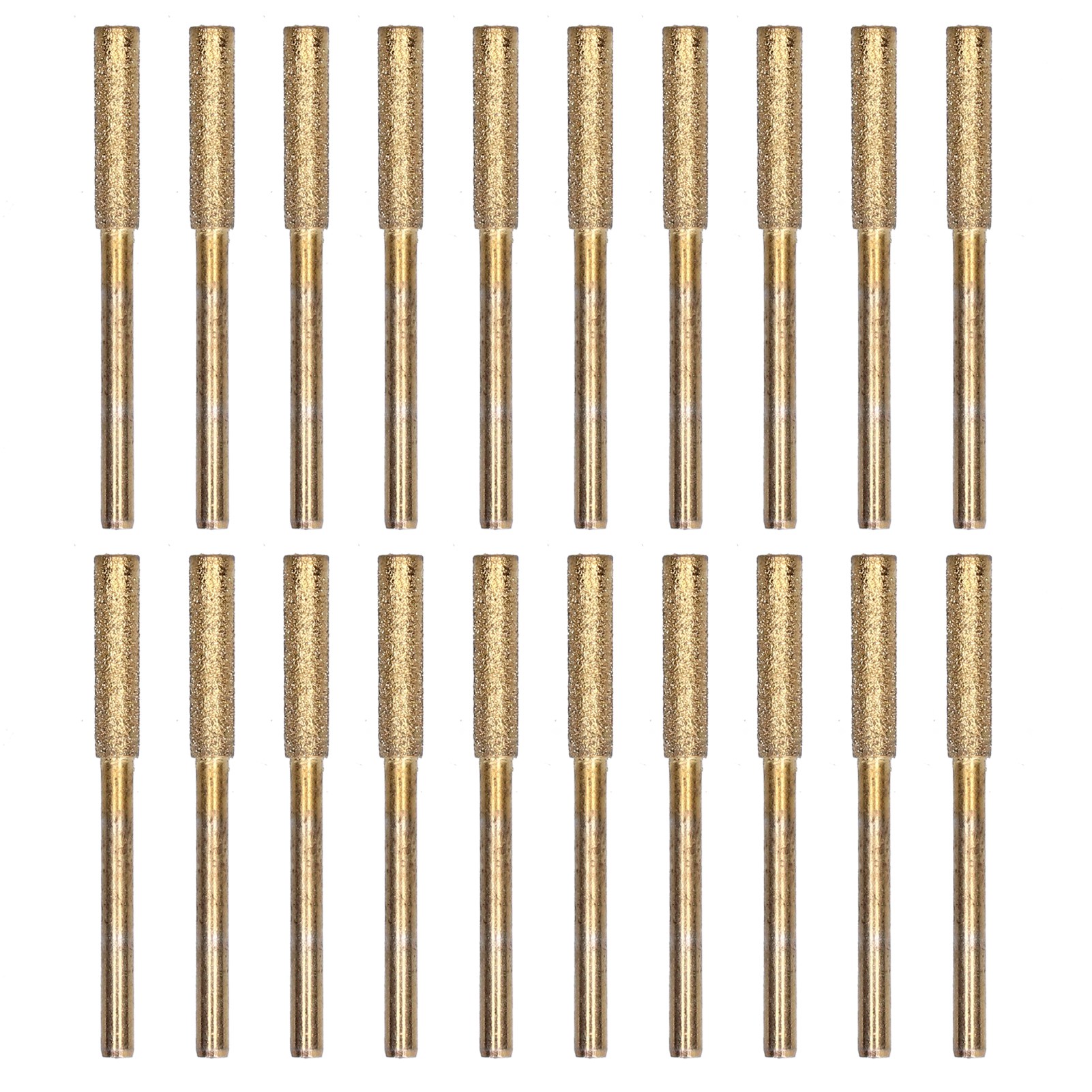 Ortiavi 4mm Kettenschleifscheibe 20 Stück Titan-schleifpapier