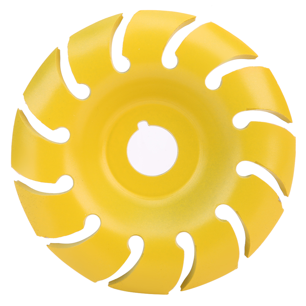 Toivize 90x16mm 12-zahn-trennscheibe Aus Gelbem Manganstahl Für Winkelschleifer, Präzises Schnitzen Und Formen