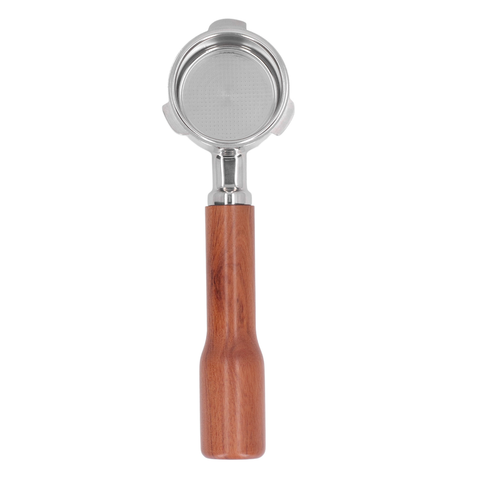 Bodenloser 51-mm-edelstahl-3-ohr-filterhalter, Kompatibel Mit Donlim, Petrus Und Maxims, Holzgriff, Präzise Extraktion