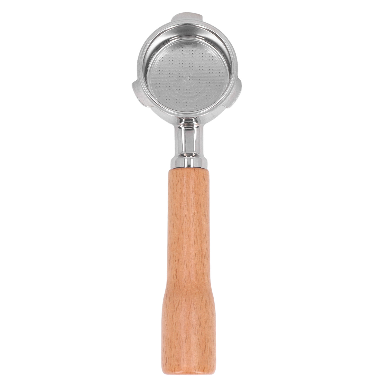 Bodenloser 51-mm-toivize-edelstahl-holz-3-ohr-filterhalter, Kompatibel Mit Donlim Petrus Maxims Für Espressomaschinen