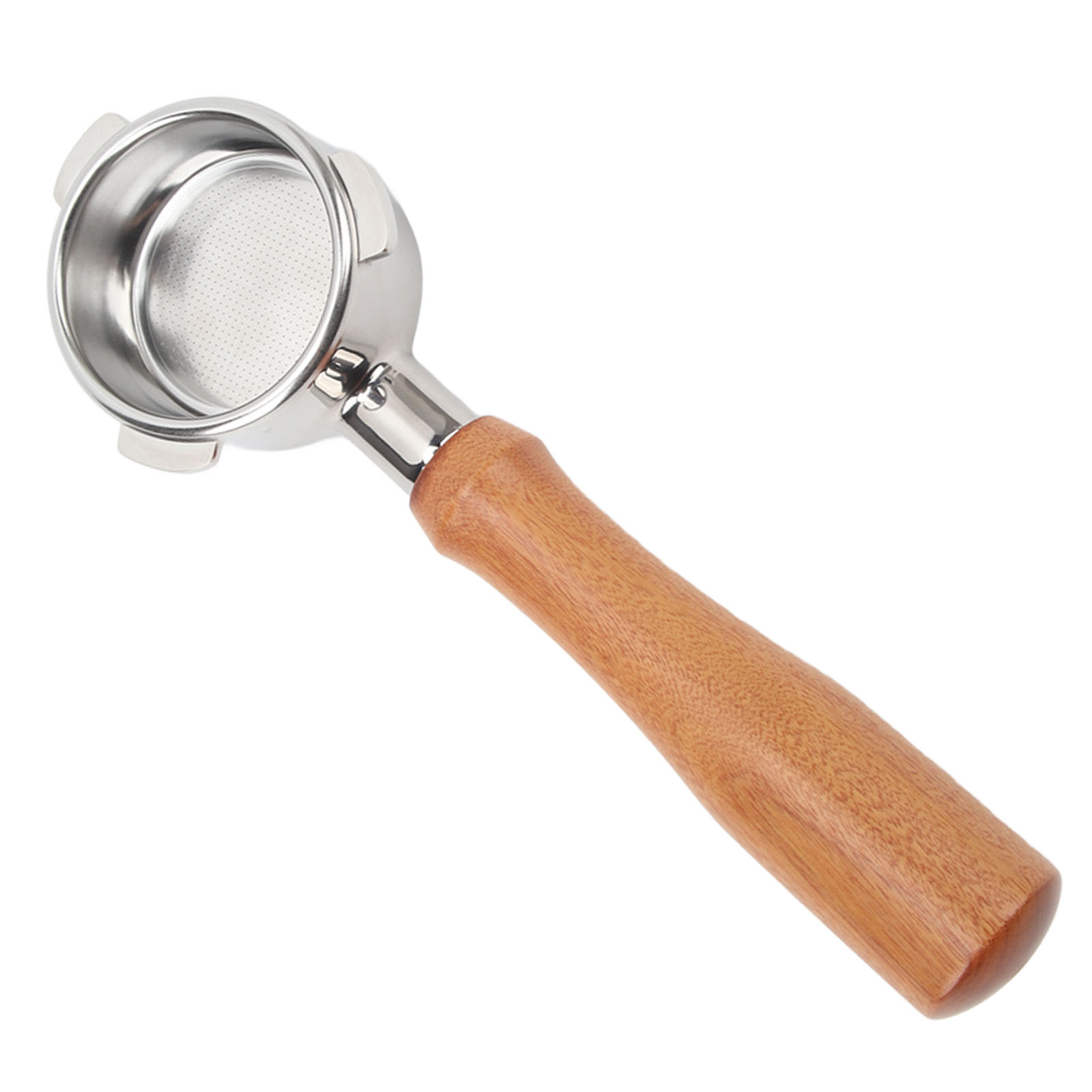 Blanker 54-mm-edelstahl-siebträger Aus Rosenholz Für Breville Series 8 (870/880) Kaffeemaschinen – Präzise Extraktion